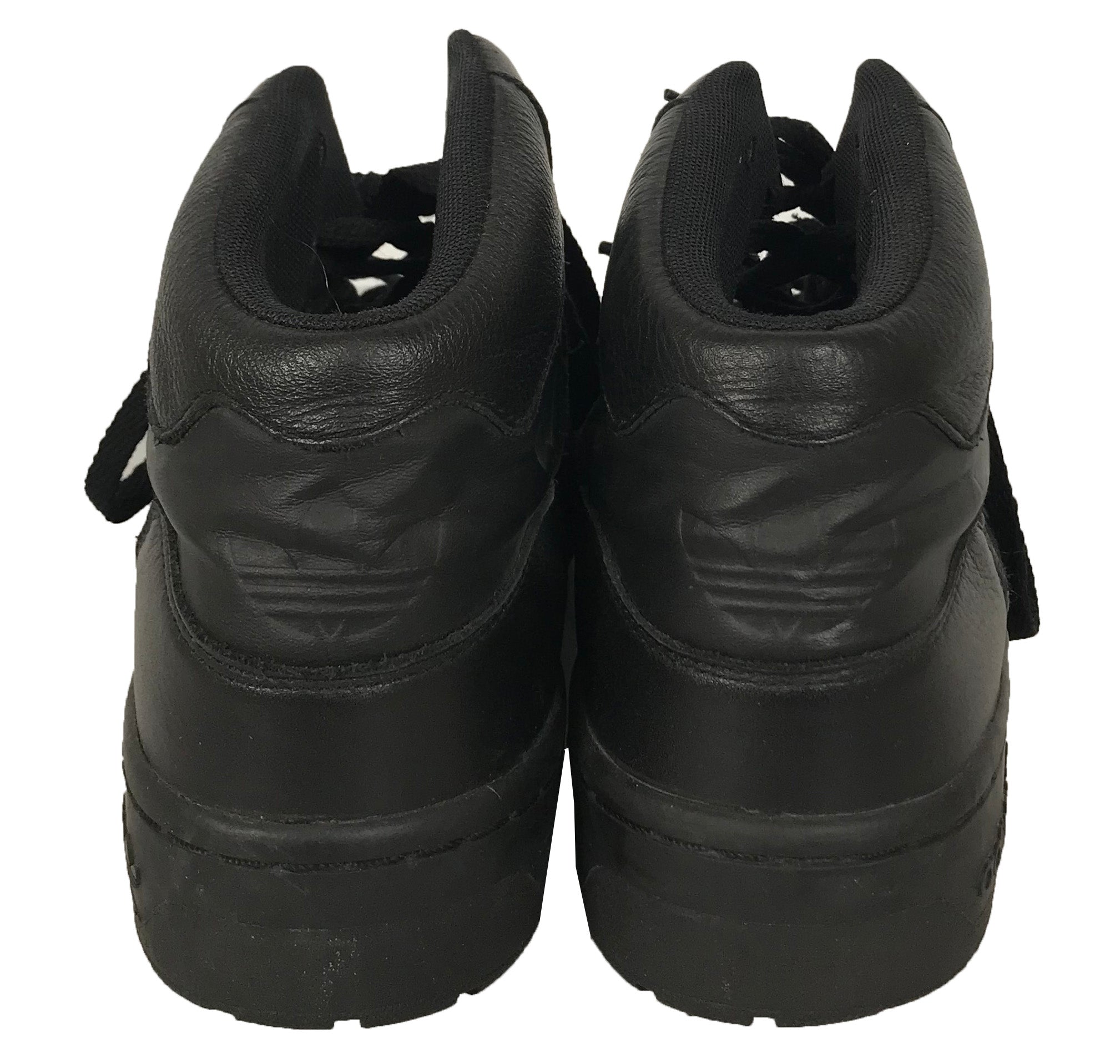 Adidas Black Hoops Mid High-Top Sneakers Men's Size 8.5 – MSU Surplus Store