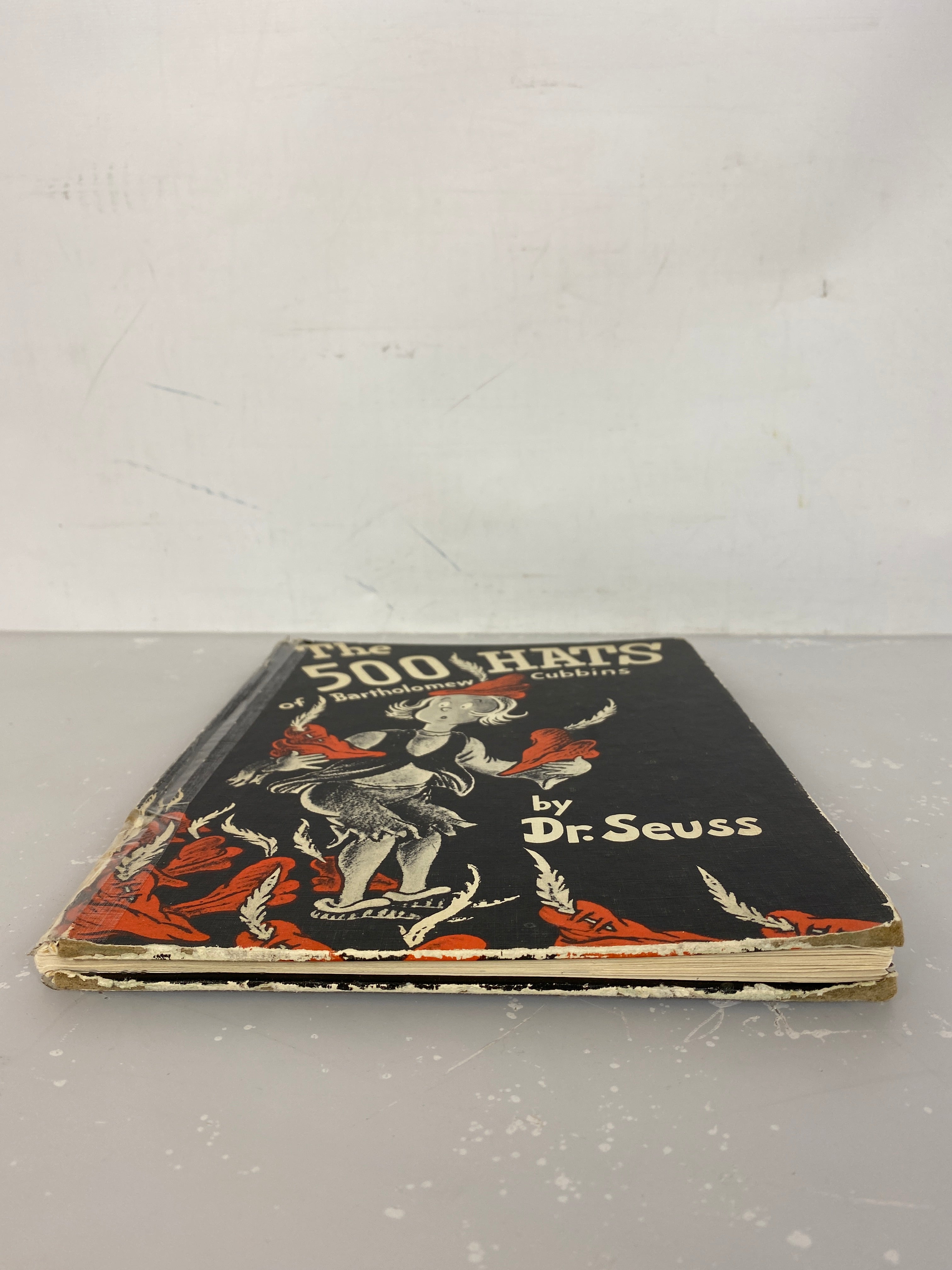 The 500 Hats of Bartholomew Cubbins Dr. Seuss Book Club Edition 1938 HC