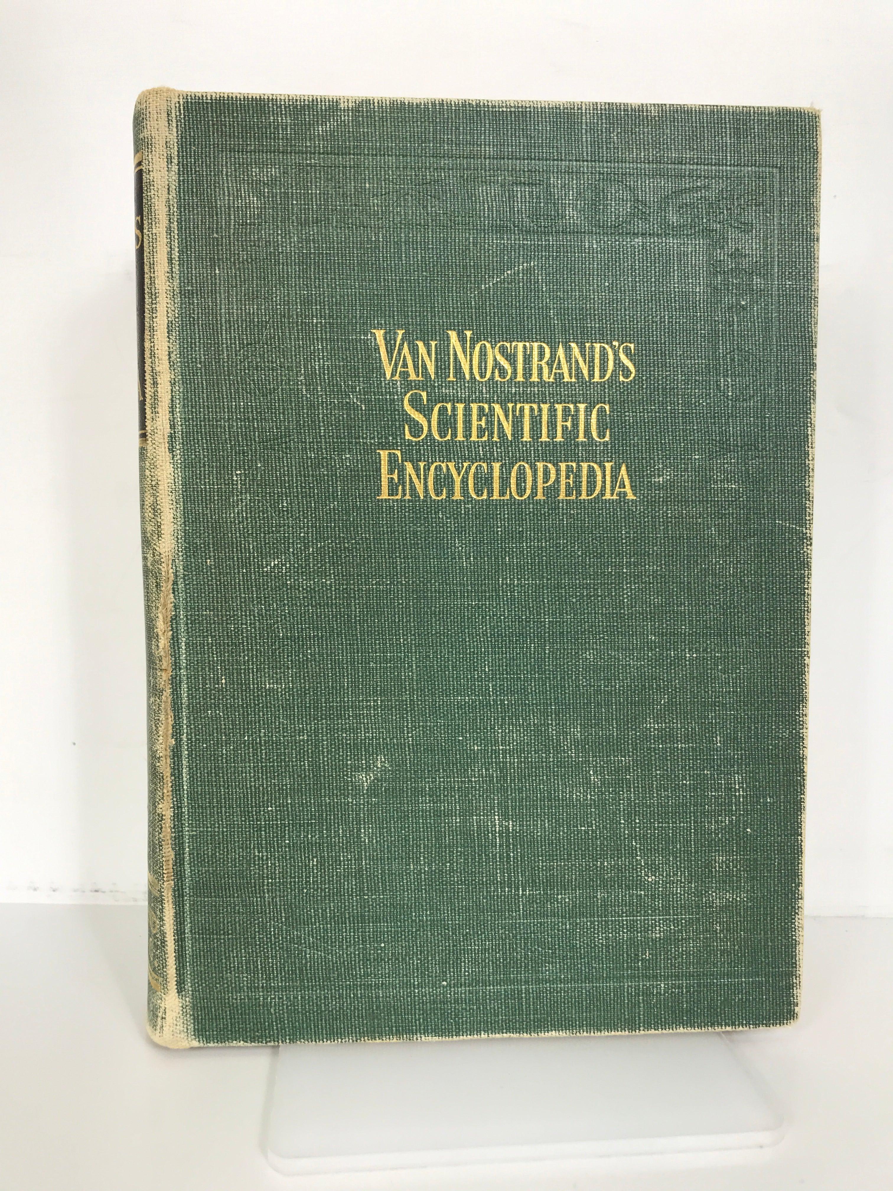 Van Nostrand's Scientific Encyclopedia 1947 HC Ex-Library