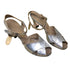 Vintage Lord & Taylor Fifth Avenue Silver Heels Women's Size 8