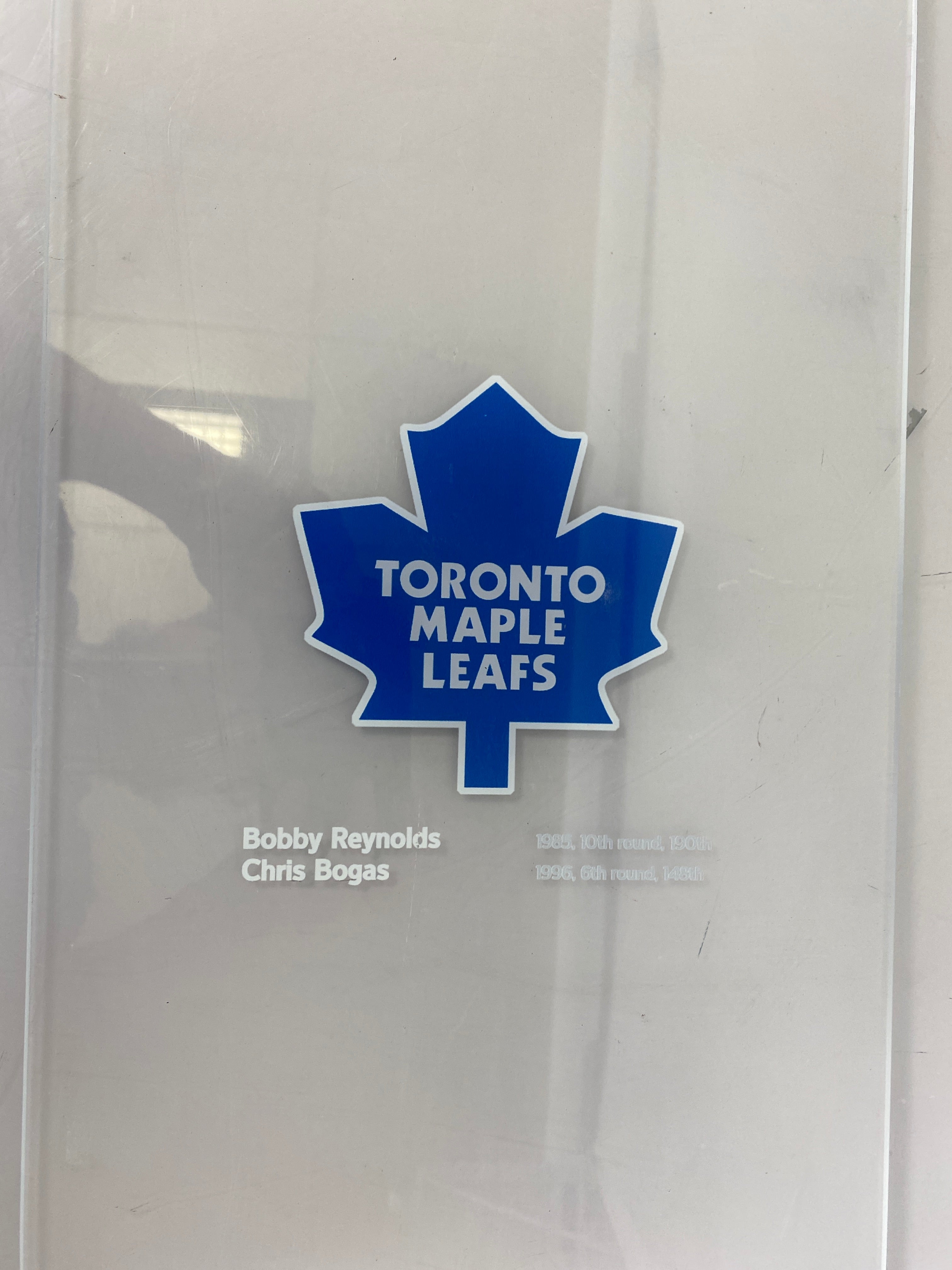 MSU Ice Hockey Acrylic Wall Hanging NHL Draft Picks Lightning Maple Leafs