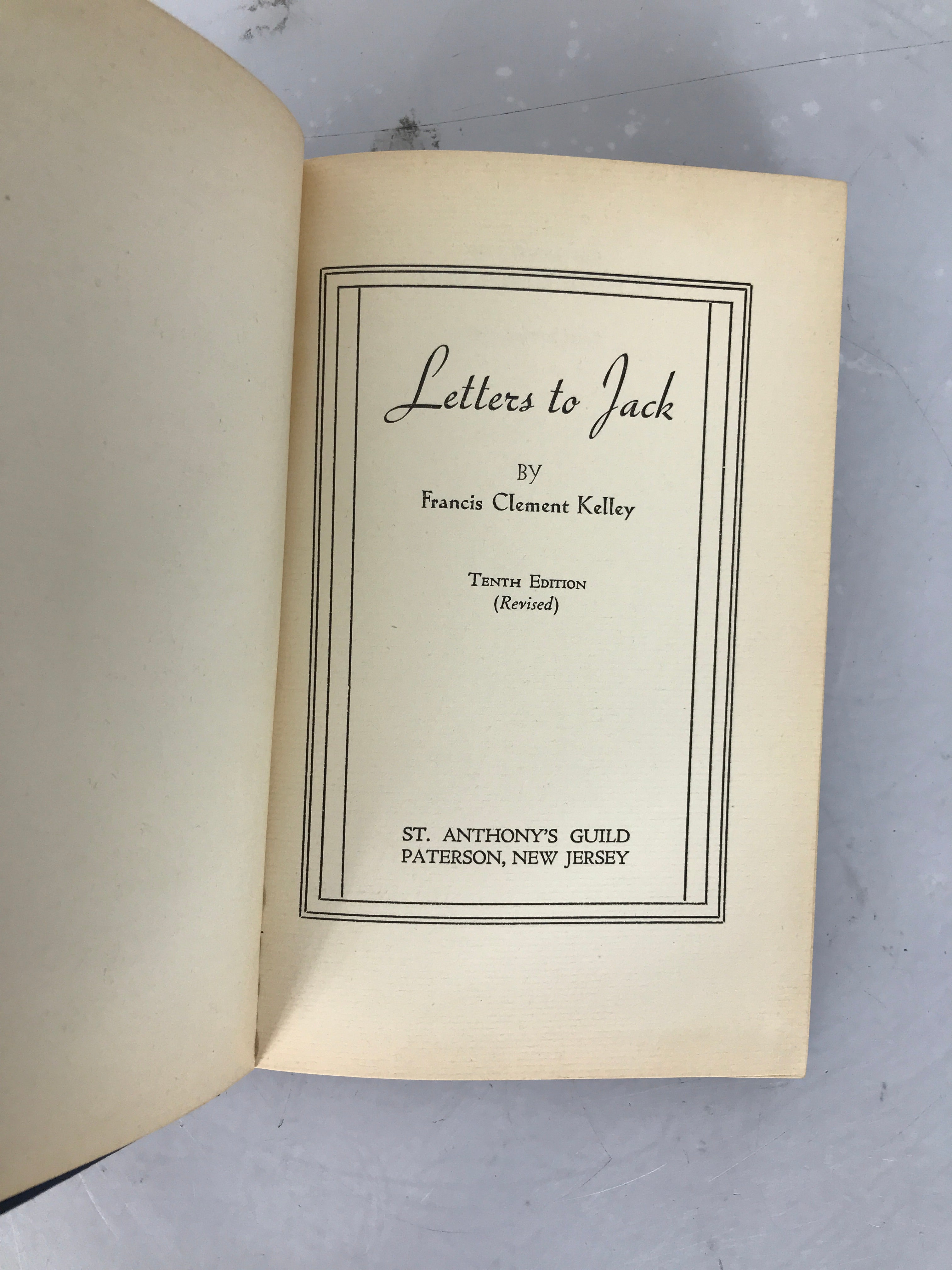 Letters to Jack (1947) Third Printing HC