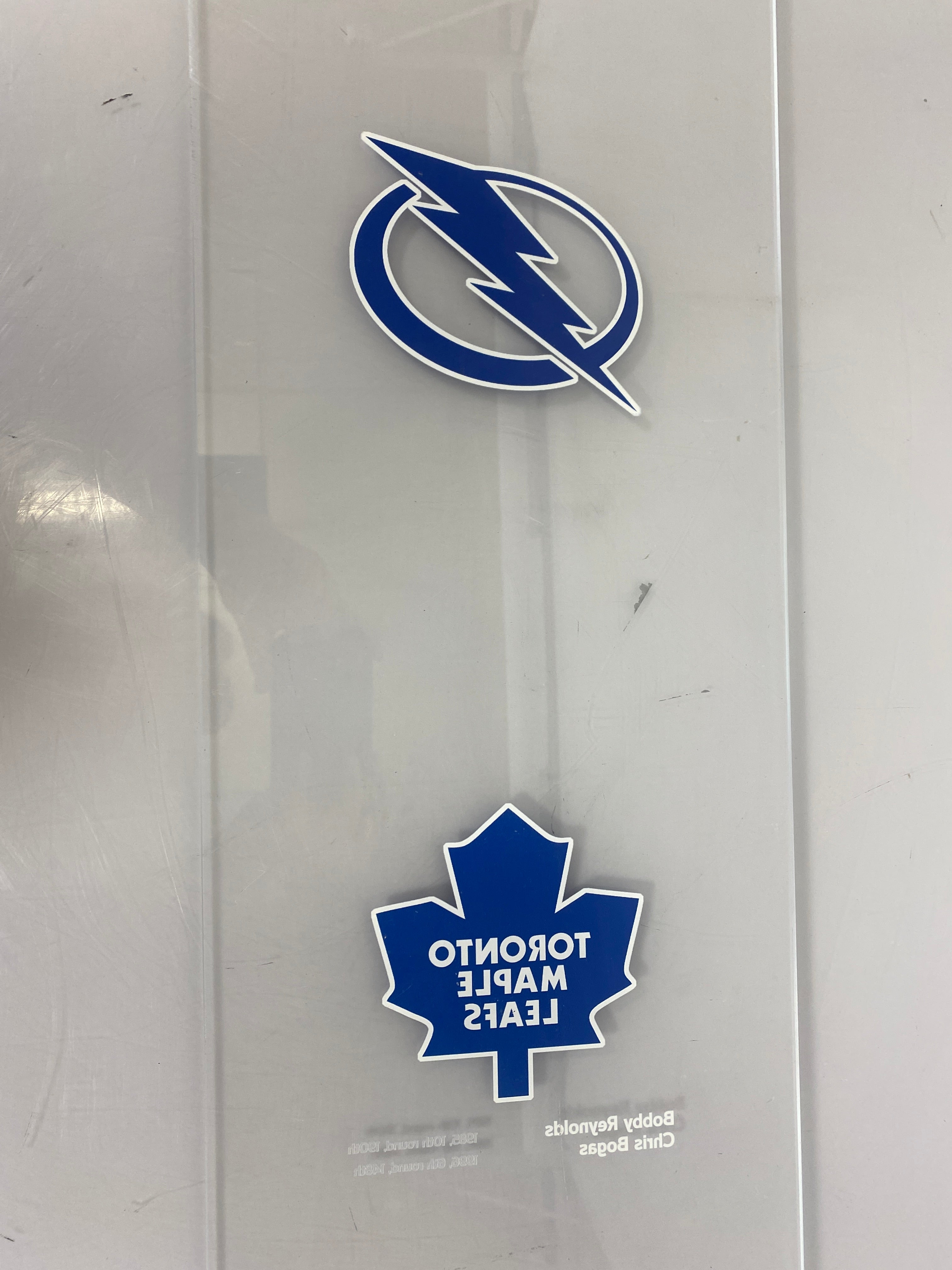 MSU Ice Hockey Acrylic Wall Hanging NHL Draft Picks Lightning Maple Leafs