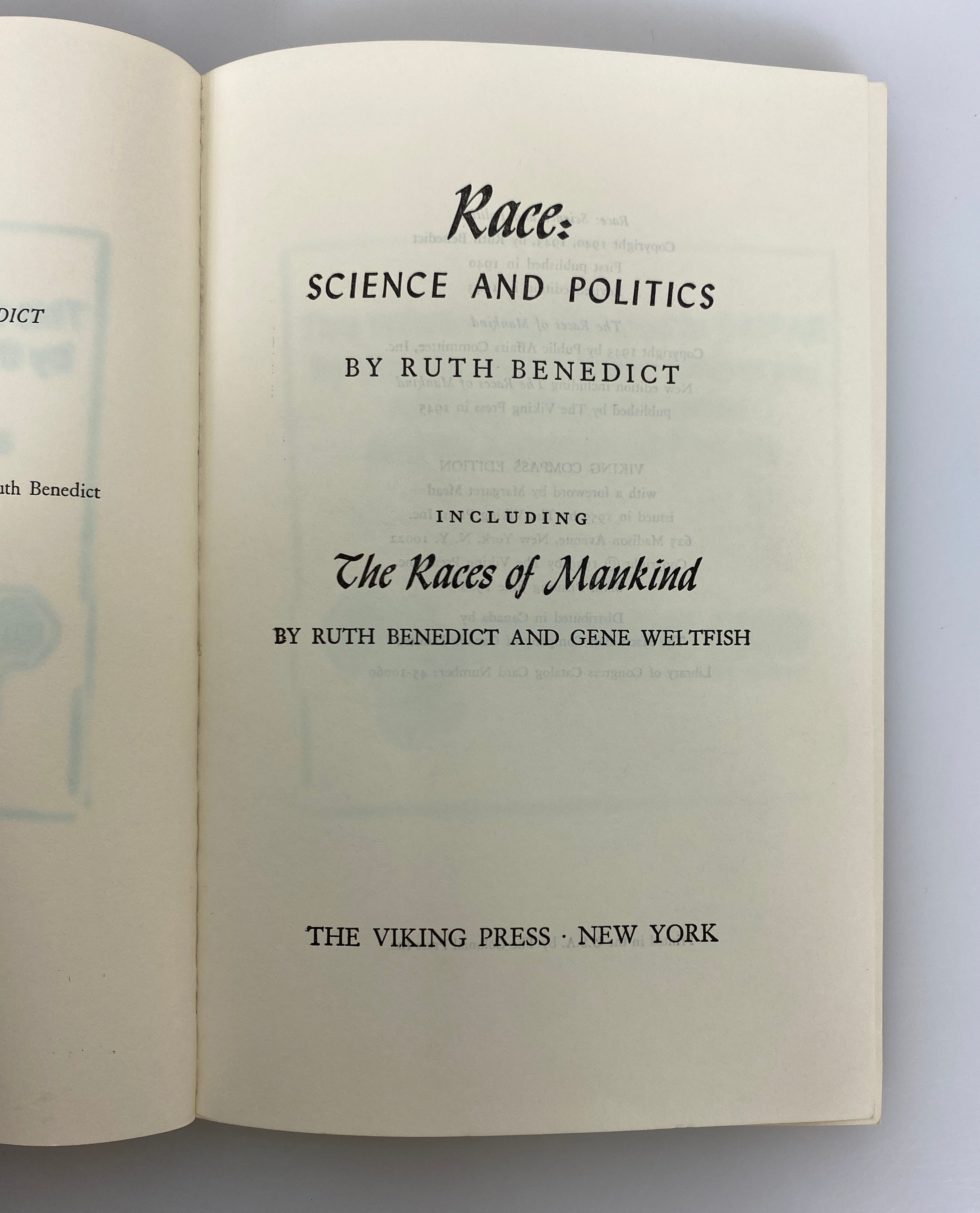 3 Vols: American Race Problem/Race Science & Politics/in Christian Perspective