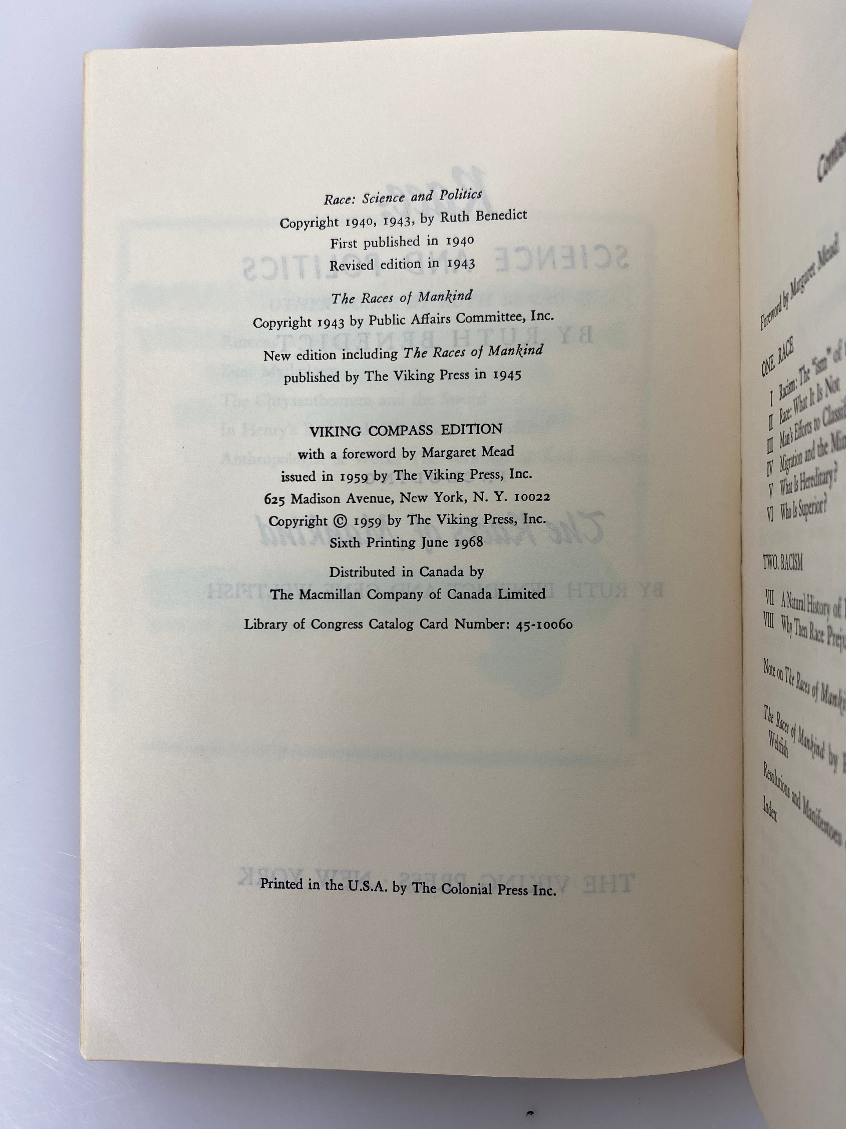 3 Vols: American Race Problem/Race Science & Politics/in Christian Perspective