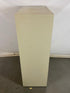 Steelcase "Broadsides" 4 Drawer Beige and Brown Lateral File Cabinet