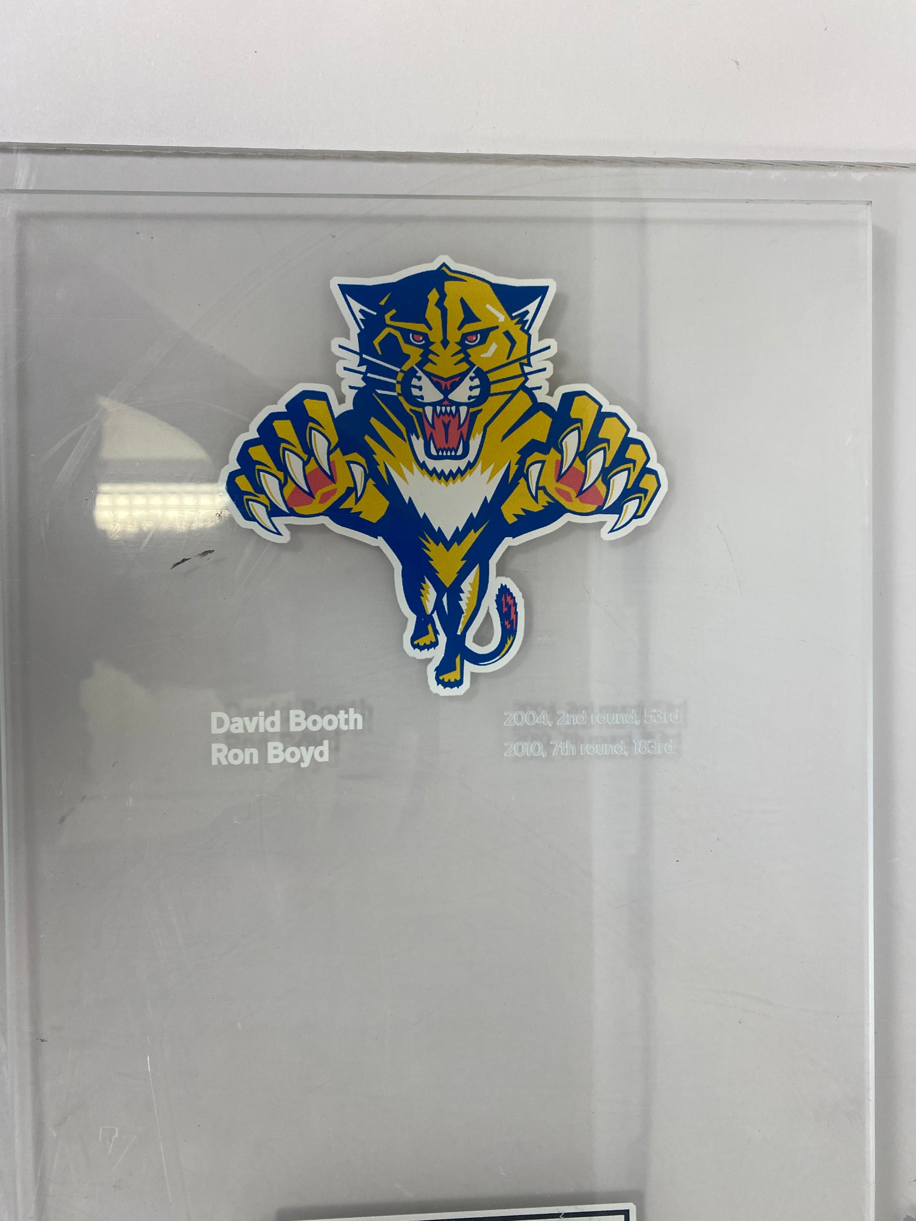 MSU Ice Hockey Acrylic Wall Hanging NHL Draft Picks Kings Wild Panthers