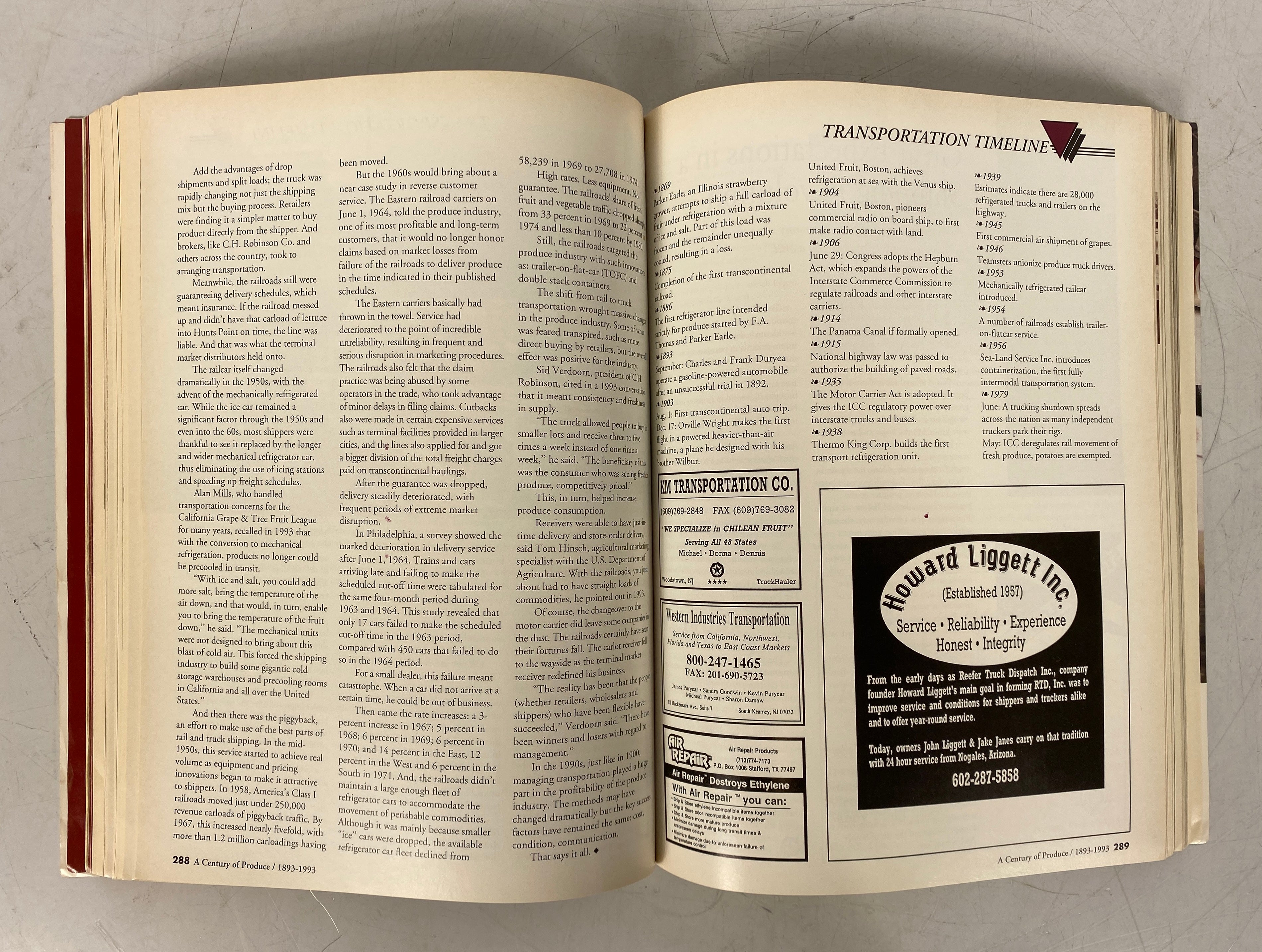 The Packer A Century of Produce 1893-1993 Ex-Library SC