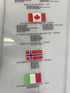 International Ice Hockey Federation Acrylic Wall Hanging