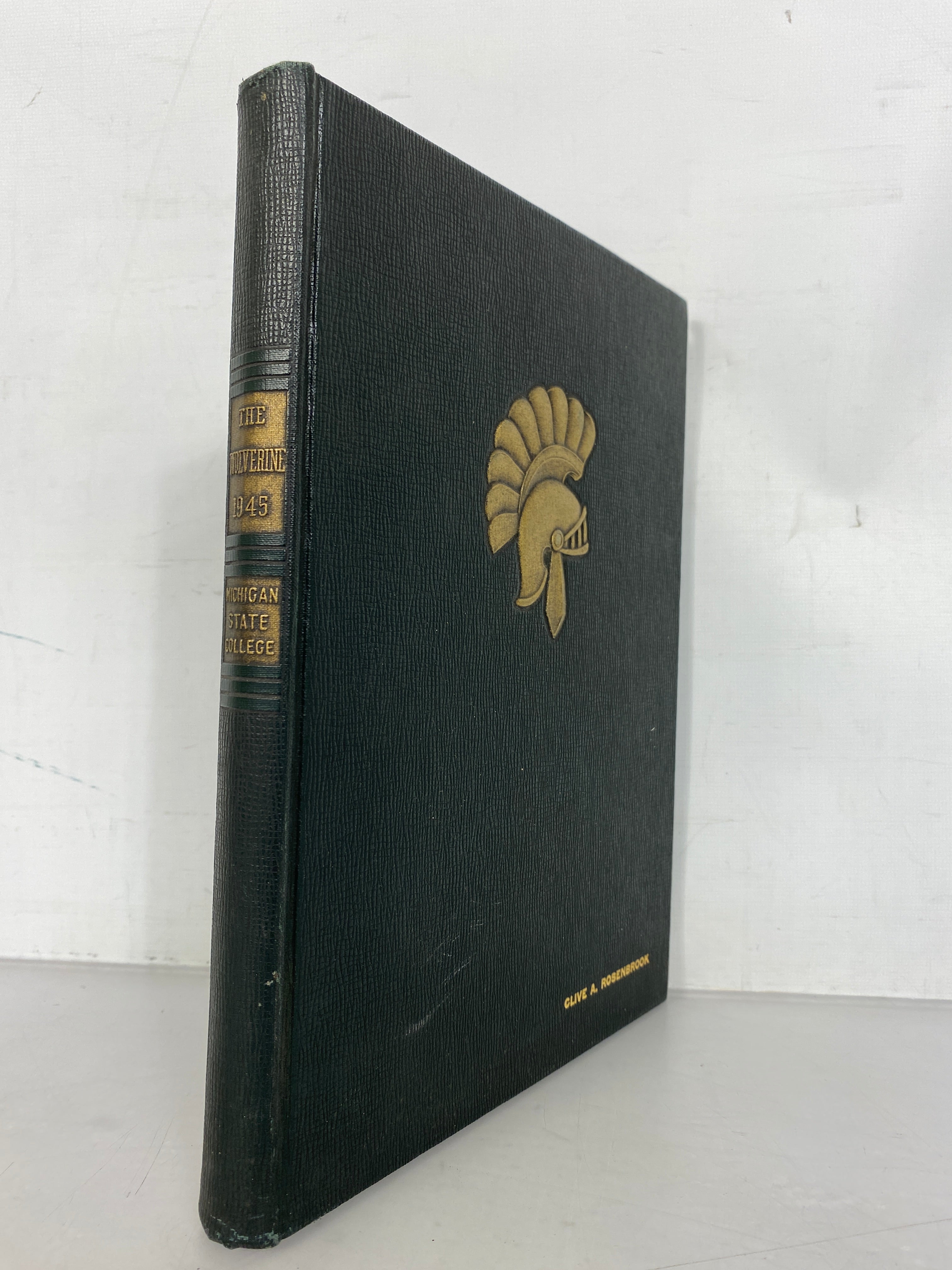 1945 Michigan State College Yearbook Wolverine