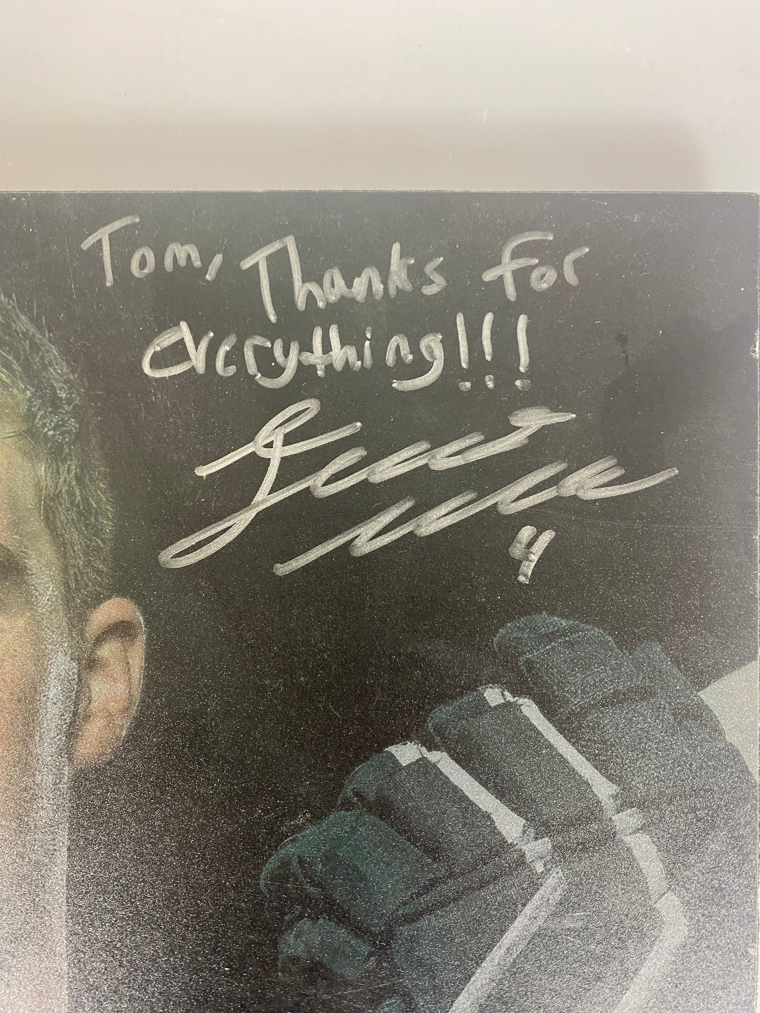 MSU Ice Hockey Travis Welsh Poster/Hanging *Signed*