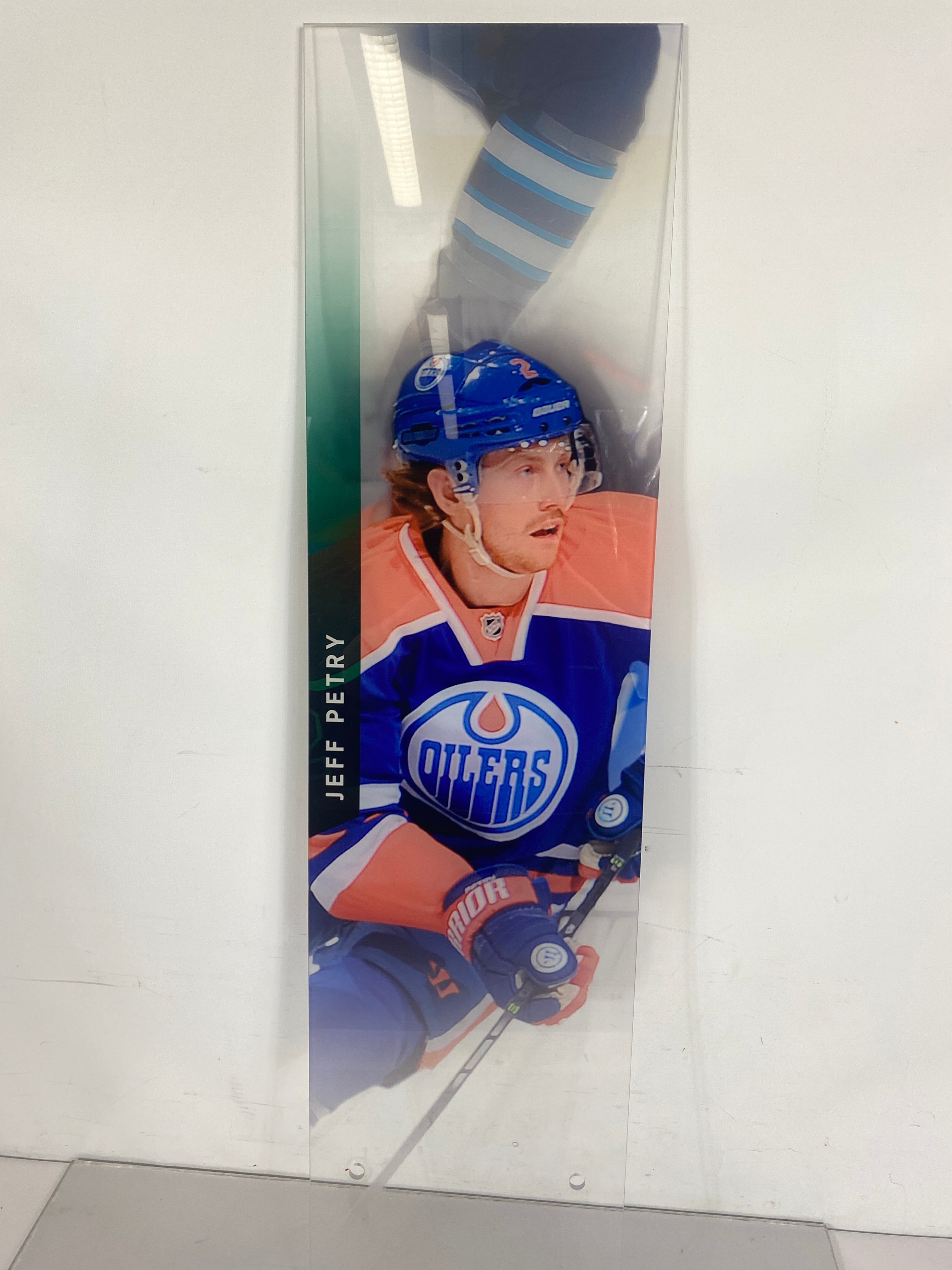 MSU Ice Hockey Acrylic Wall Hanging NHL Jeff Petry Oilers