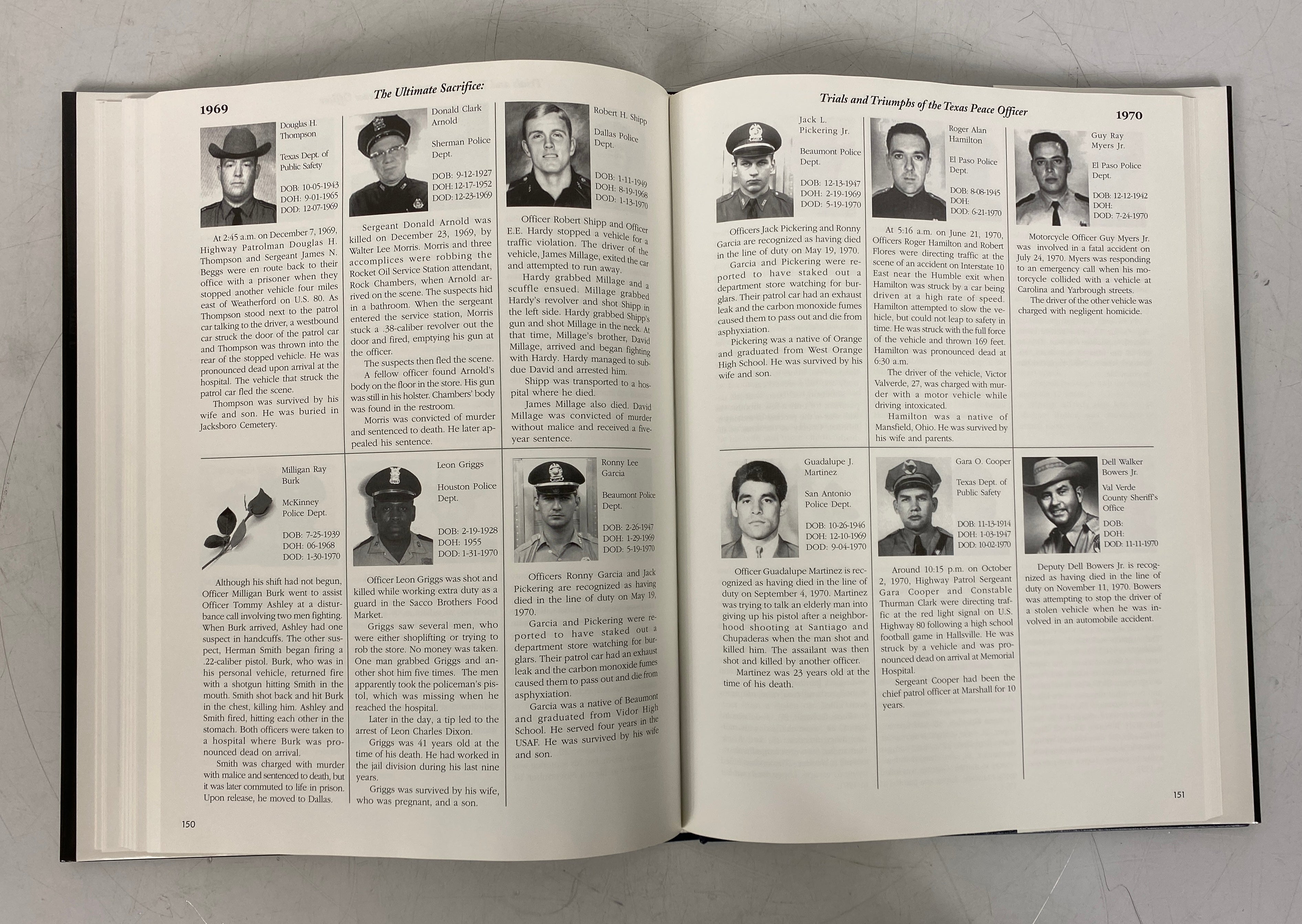 The Ultimate Sacrifice: Trials & Triumphs of the TX Peace Officer Signed HCDJ