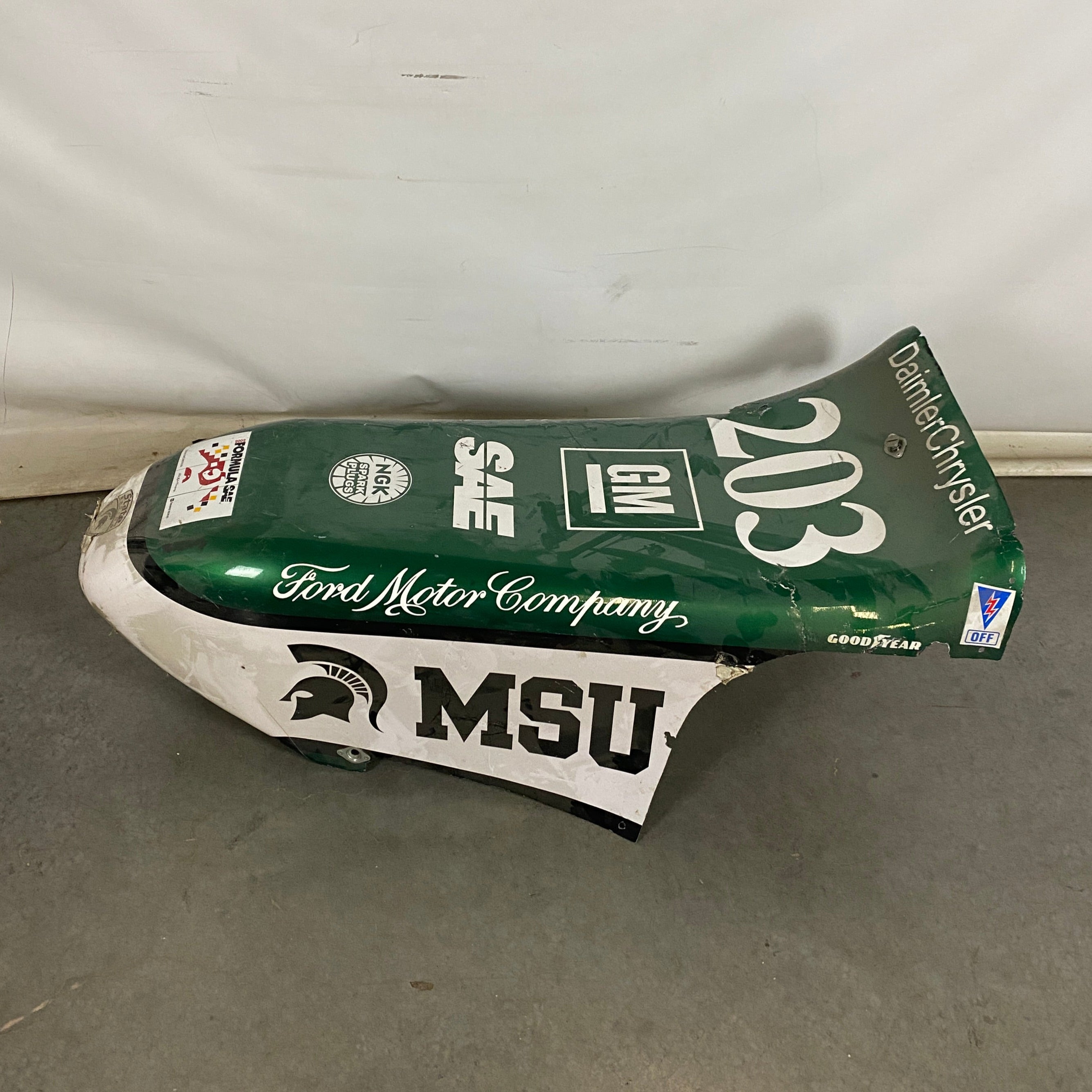 Michigan State University Formula SAE Carbon Fiber Nose Cone 2002 #203