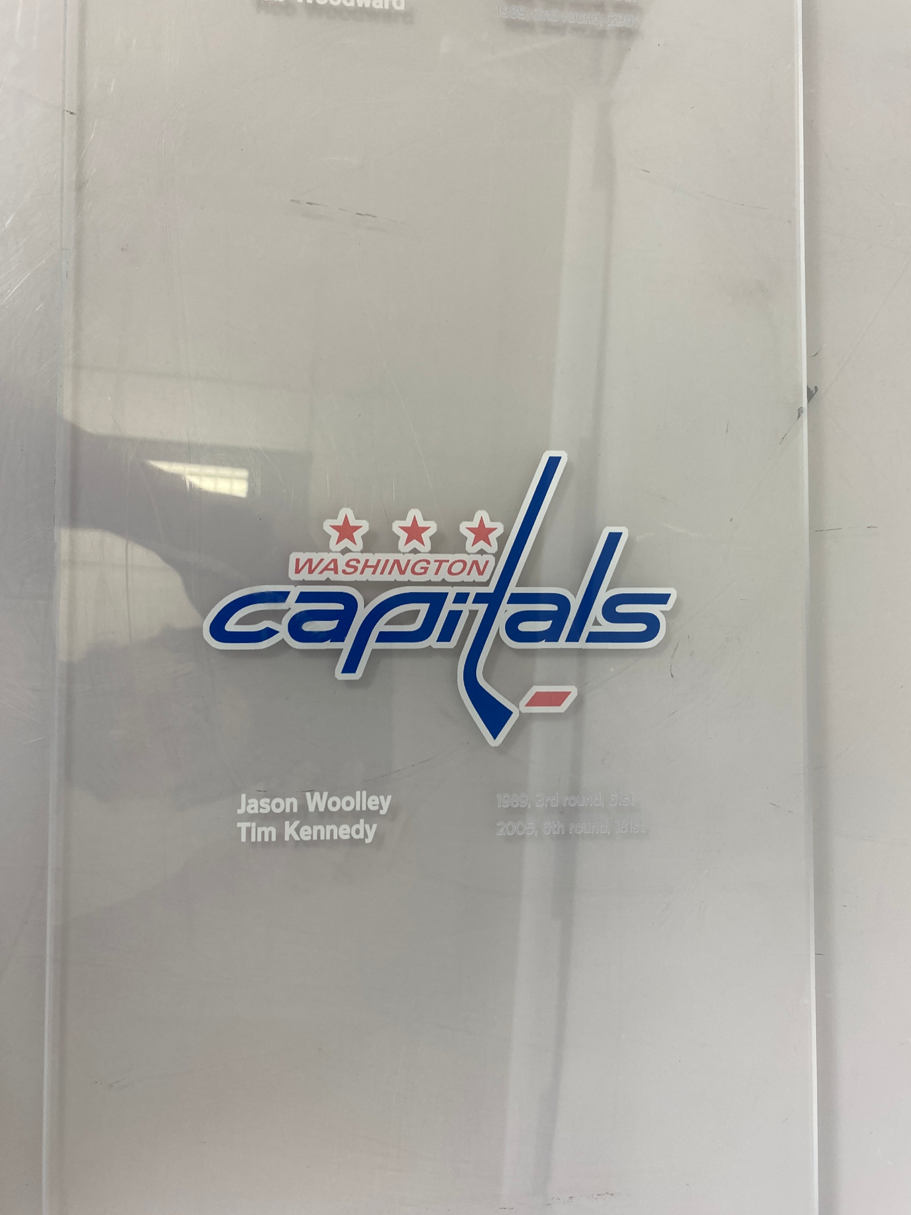 MSU Ice Hockey Acrylic Wall Hanging NHL Draft Picks Canucks Capitals Jets
