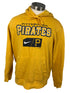 Nike Pittsburgh Pirates Yellow Hoodie Men's Size L