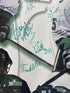 1999-2000 MSU Ice Hockey Poster Signed by Team and Ron Mason CCHA Champs
