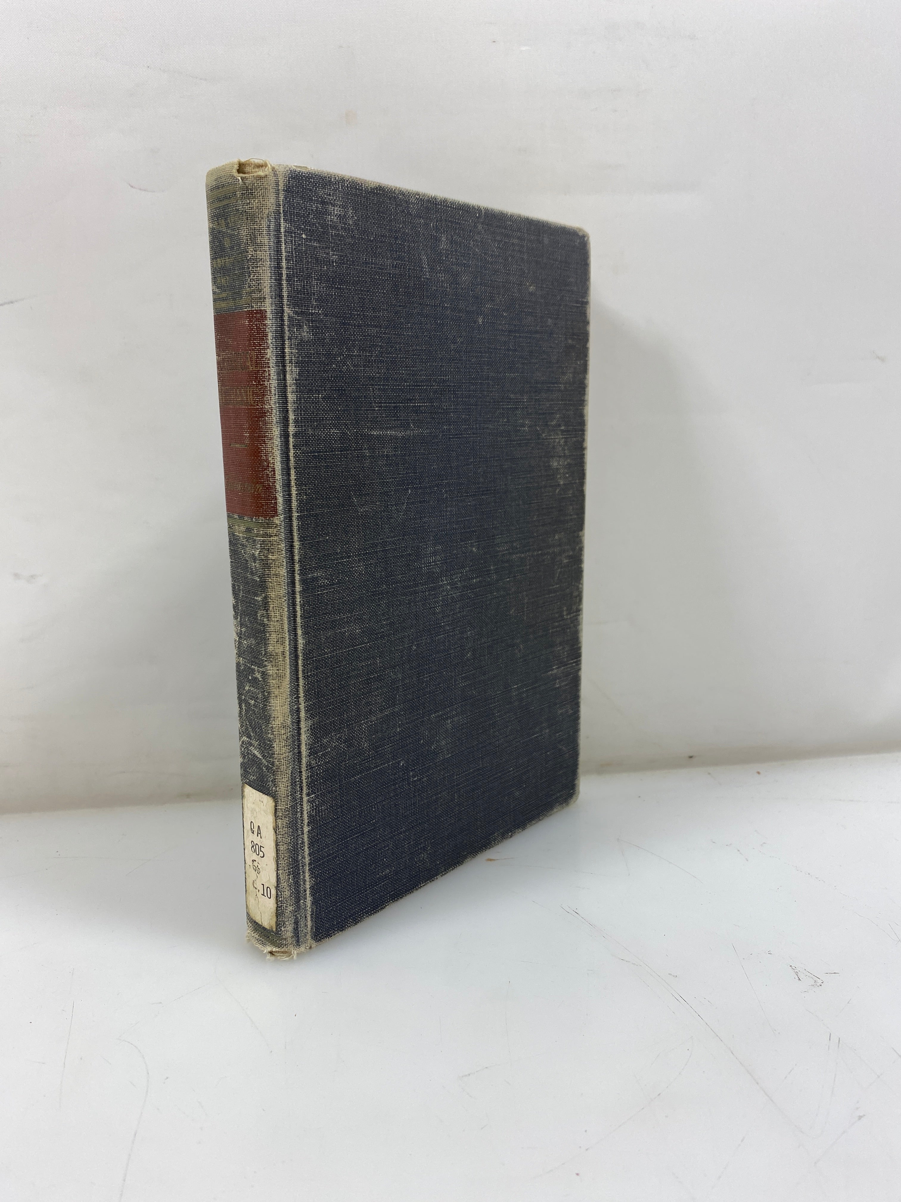 Classical Mechanics by Goldstein Ex-library 1965 HC
