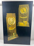 MSU Hockey National Title Trophies Picture