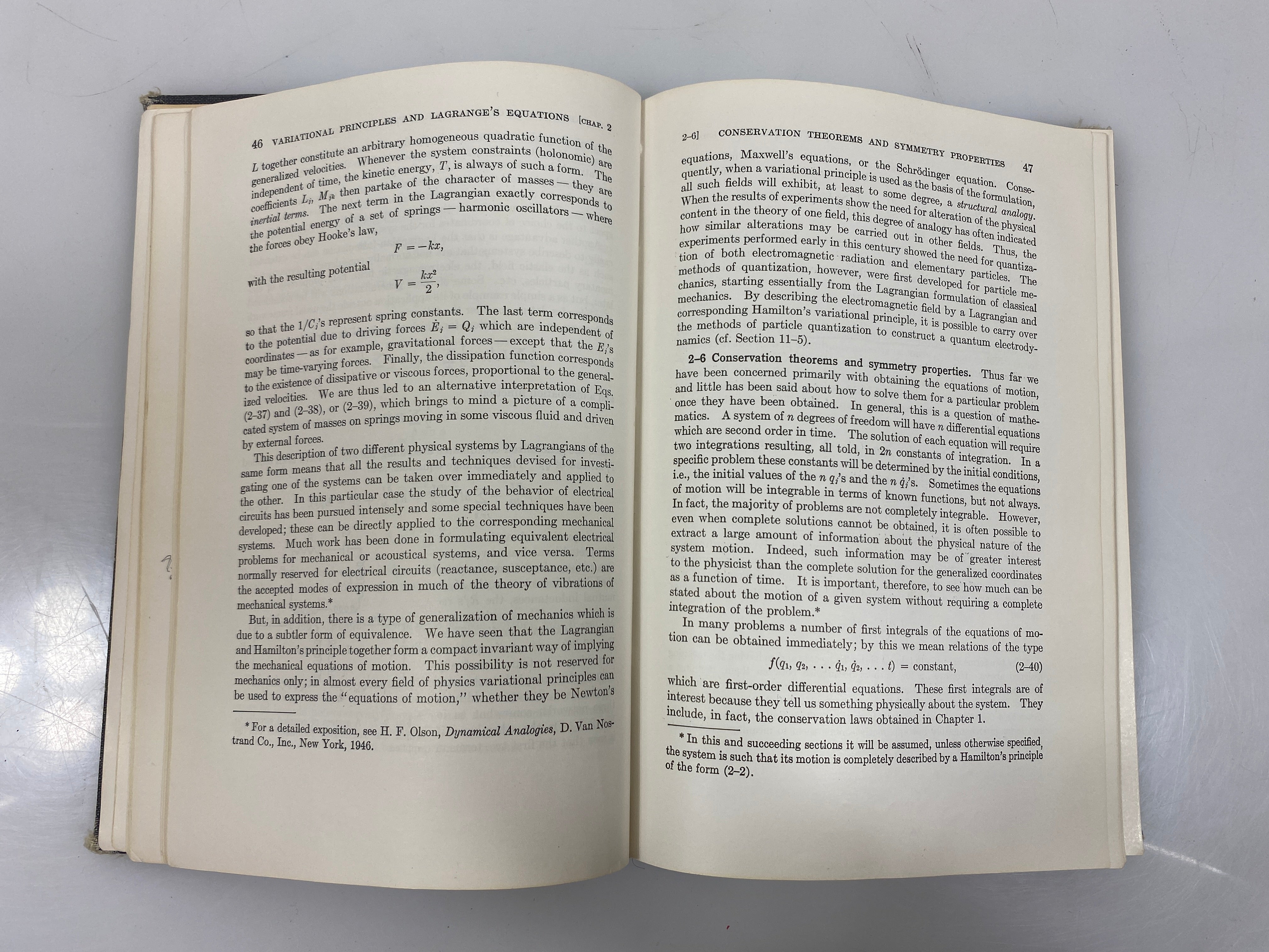 Classical Mechanics by Goldstein Ex-library 1965 HC