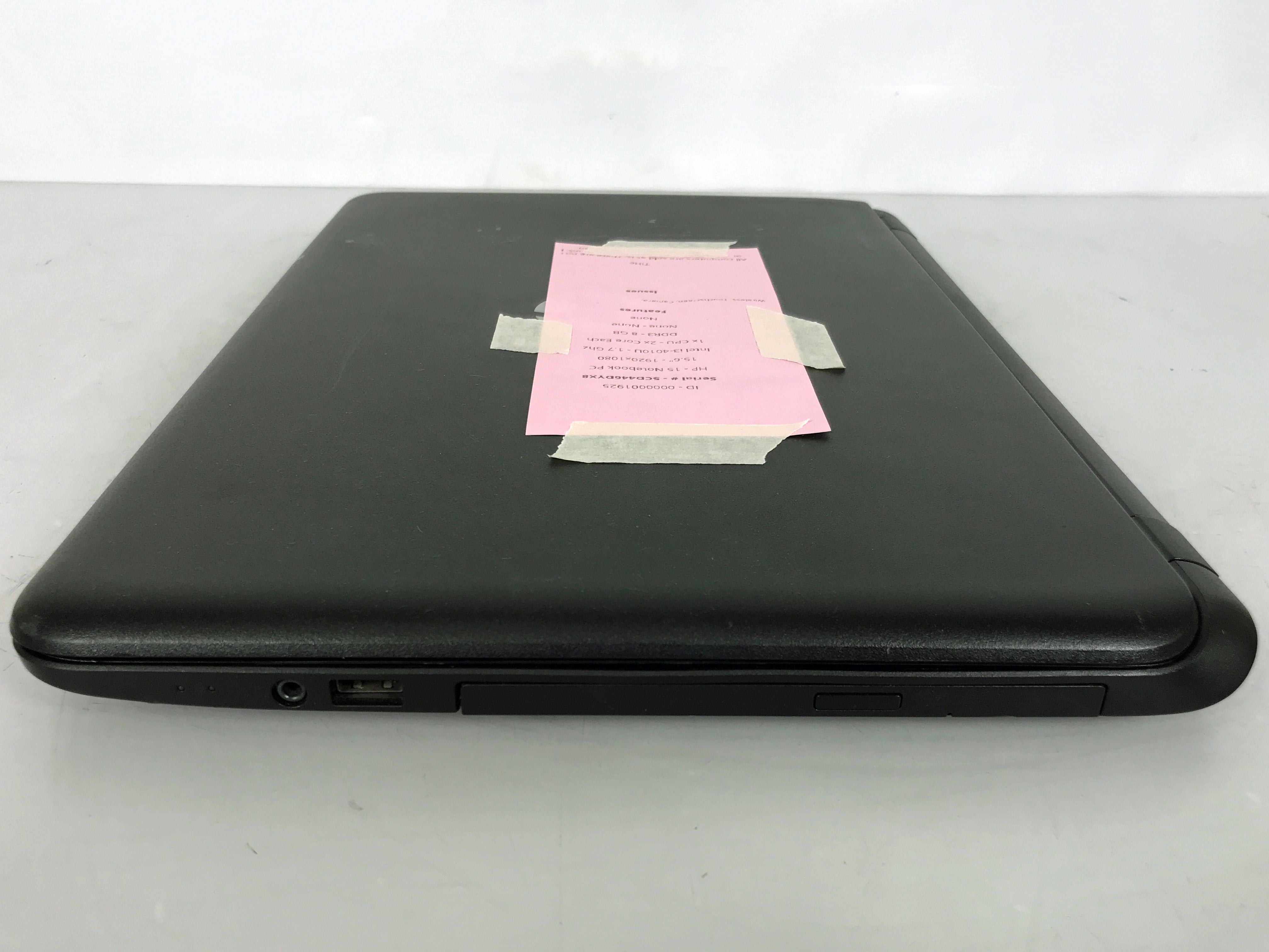 HP 15 i3 15.6" Notebook PC *No OS, Chipped Corner*