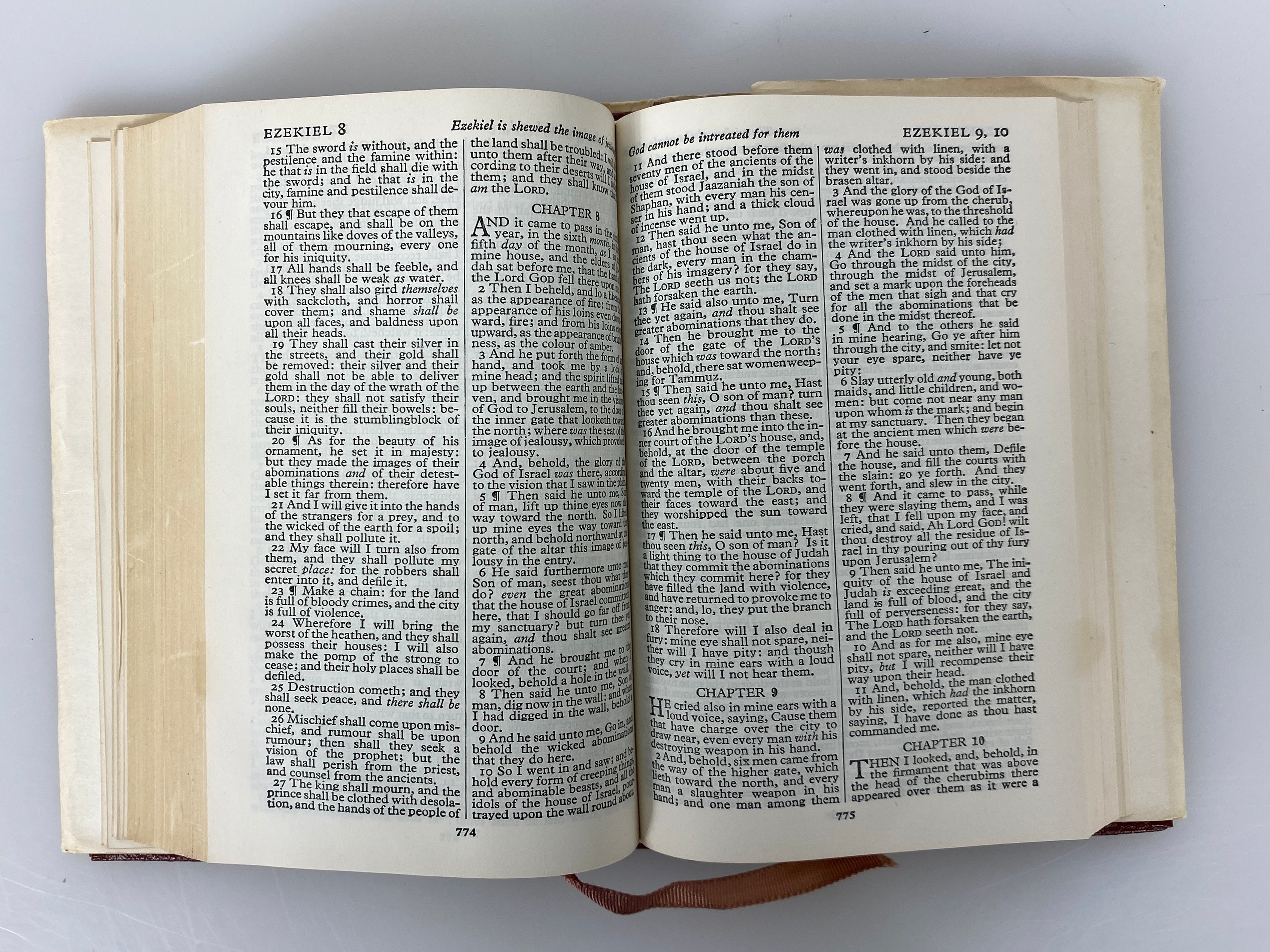 The Holy Bible w Old & New Testaments King James Version Oxford Press HCDJ