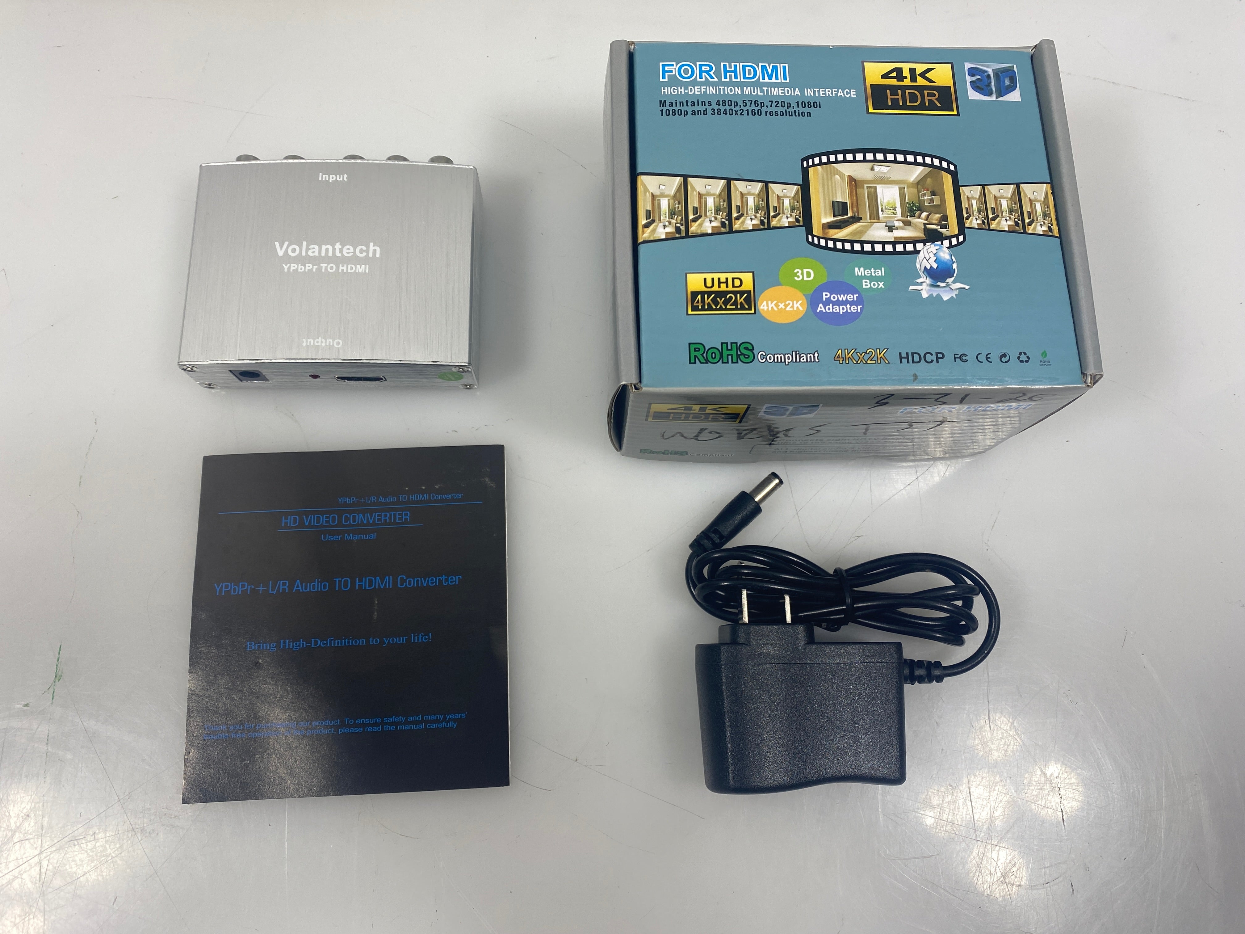 Volantech YPbPr to HDMI Converter Multimedia Interface