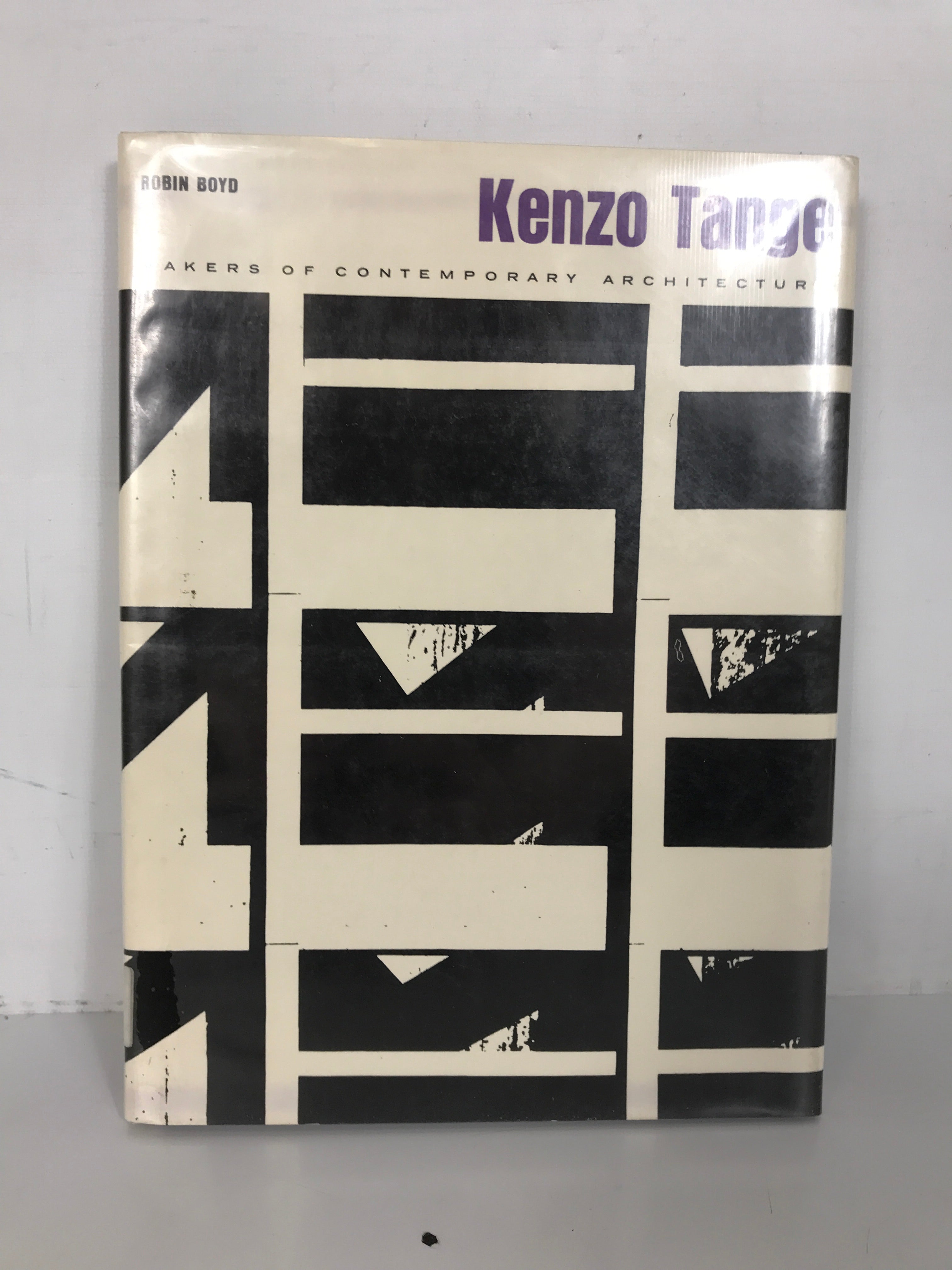 Kenzo Tange Contemporary Architecture Boyd 1962 1st Print HC DJ Ex-Library