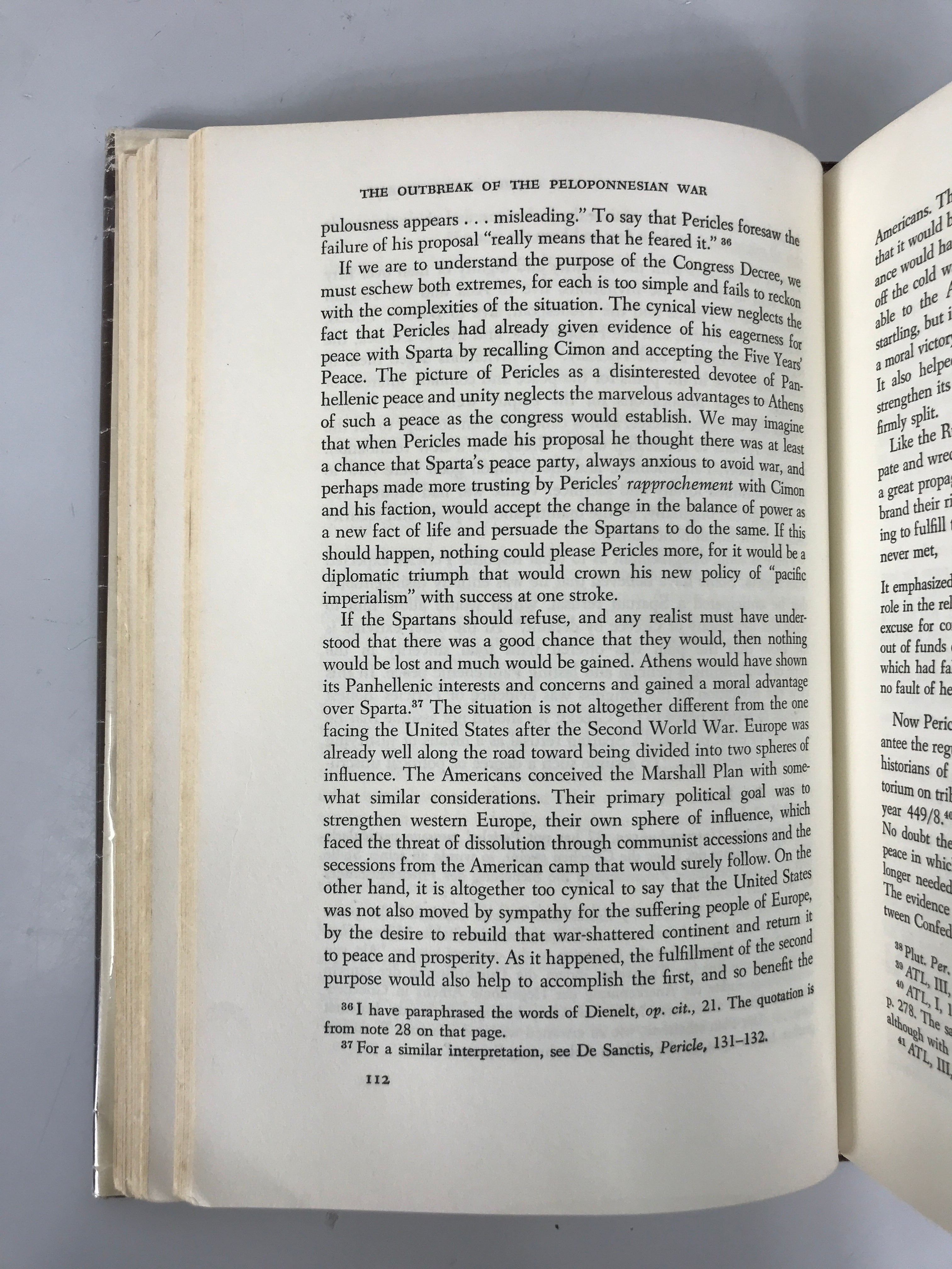 The Outbreak of the Peloponnesian War Kagan 1969 HCDJ Ex-Library