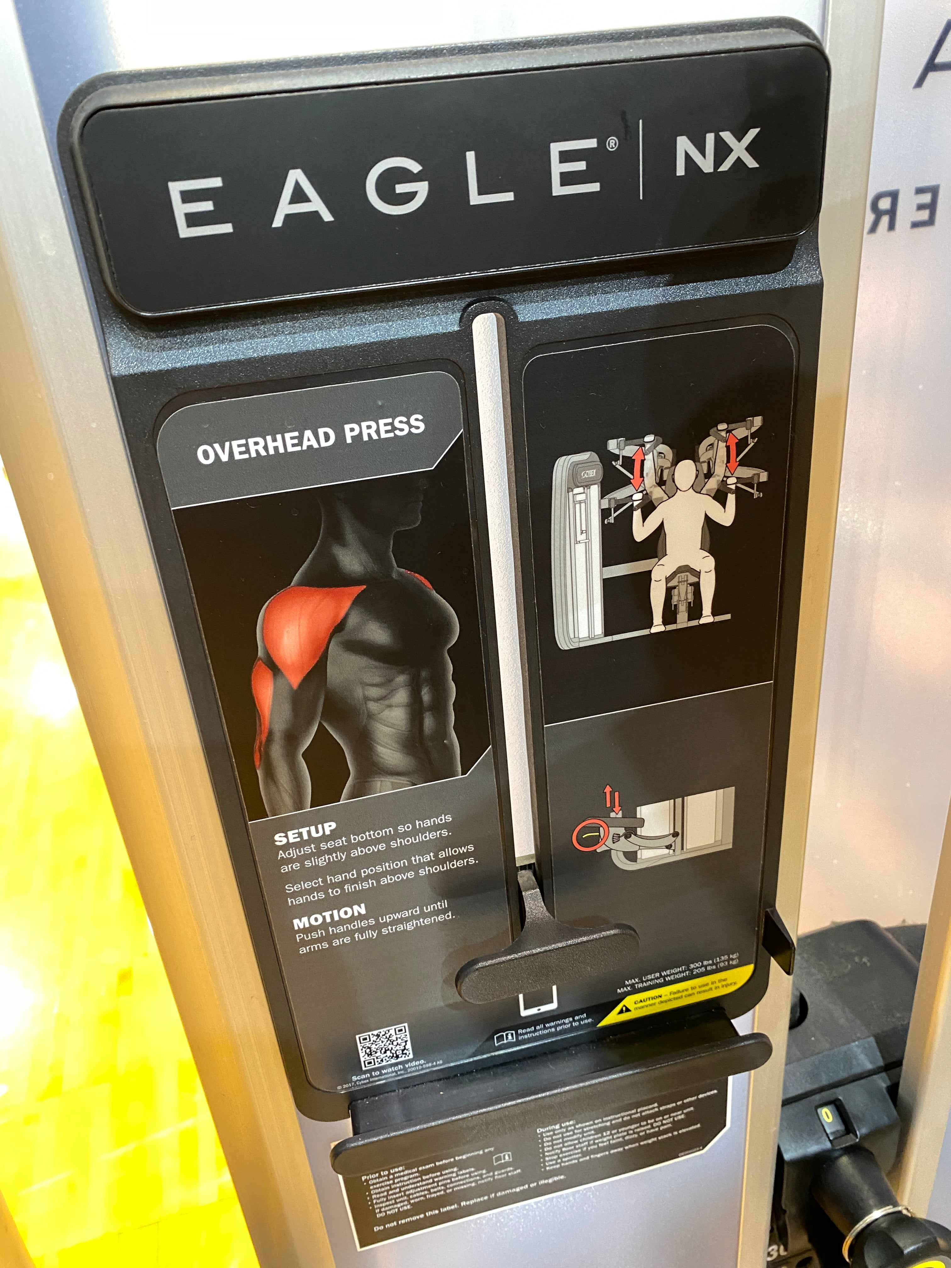 Cybex Eagle Overhead Press