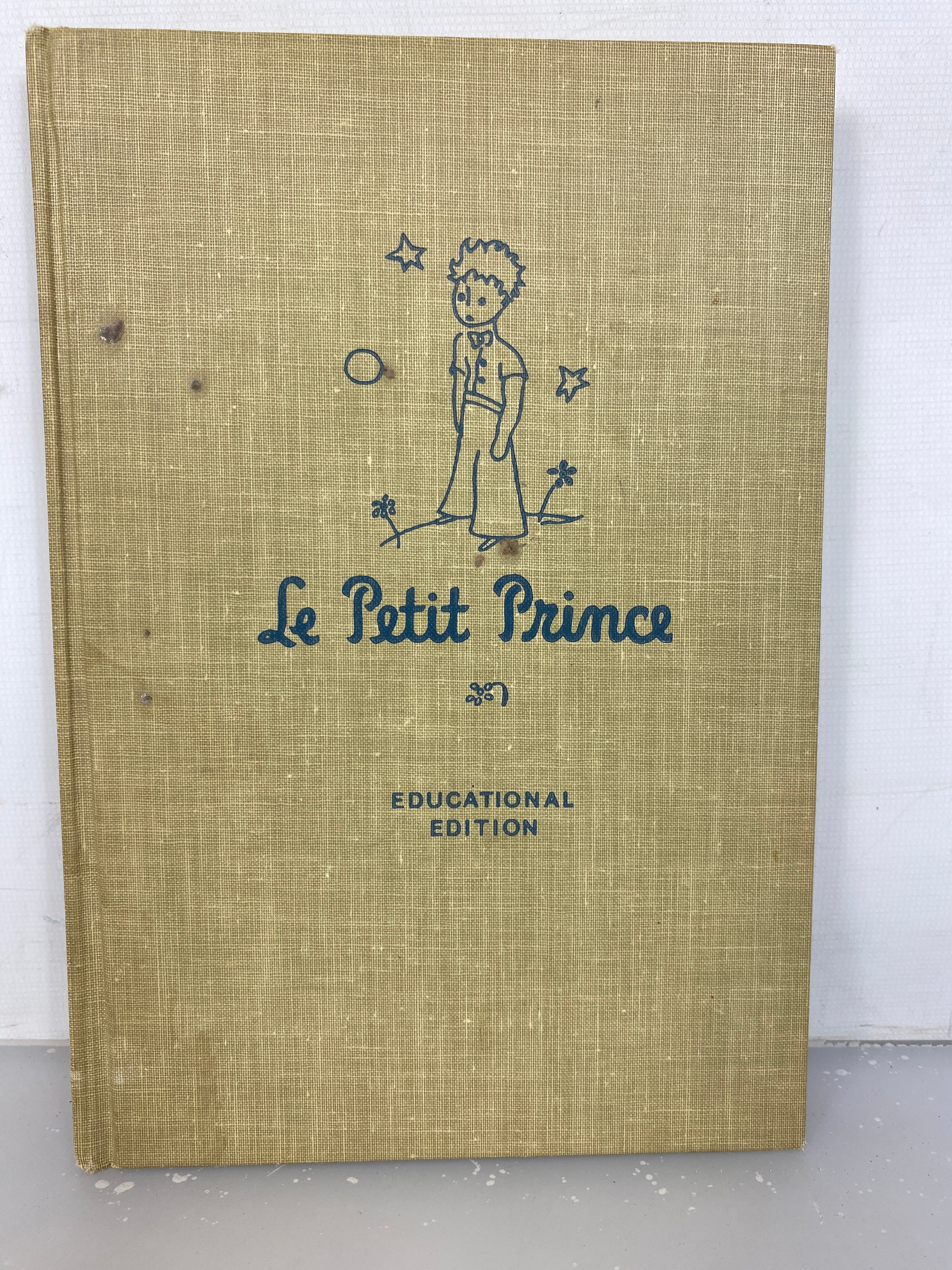 Le Petit Prince Saint-Exupery Vintage Educational Edition 1946 HC