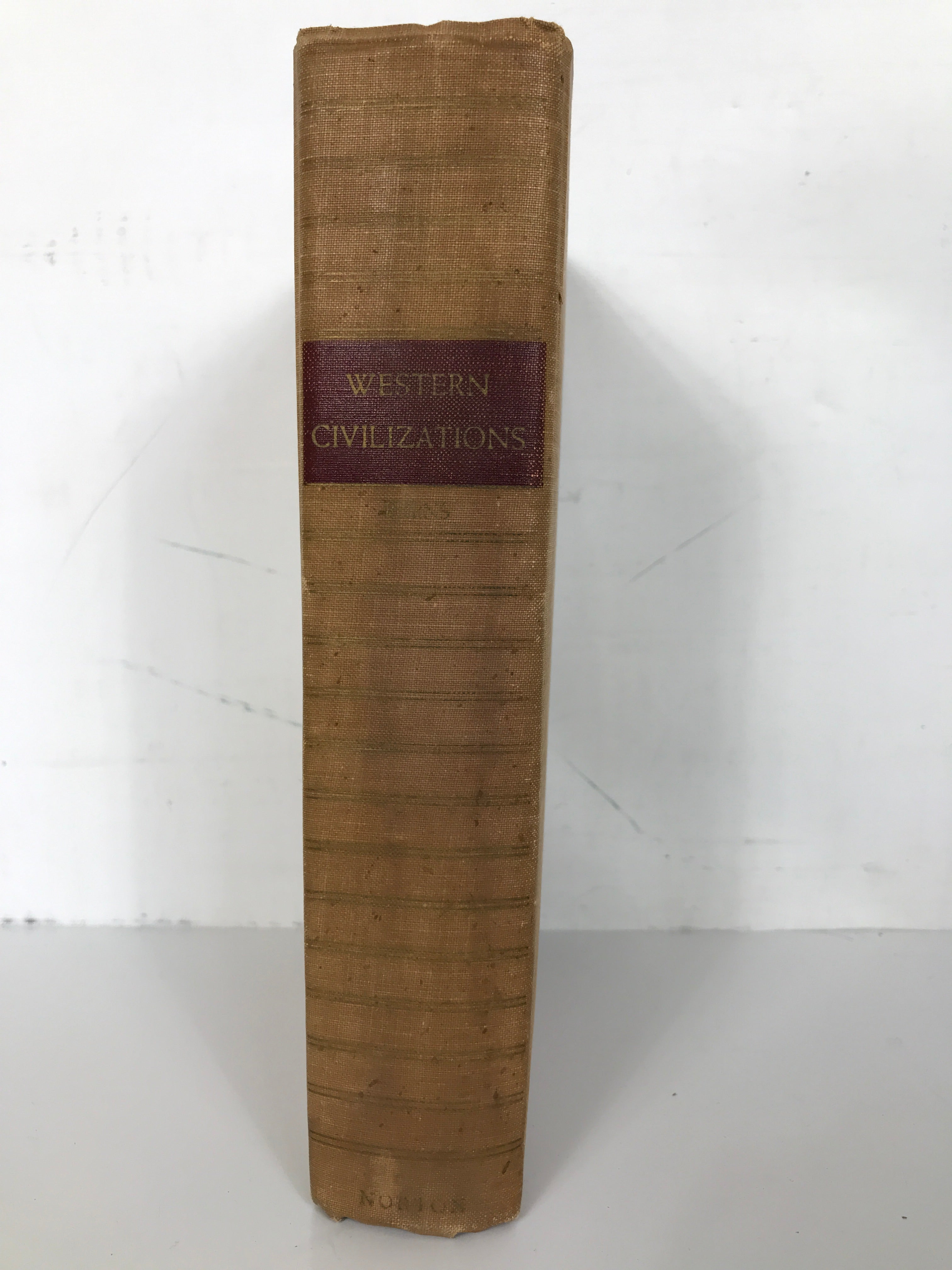 Western Civilizations Their History & Their Culture Edward McNall Burns 1941 HC