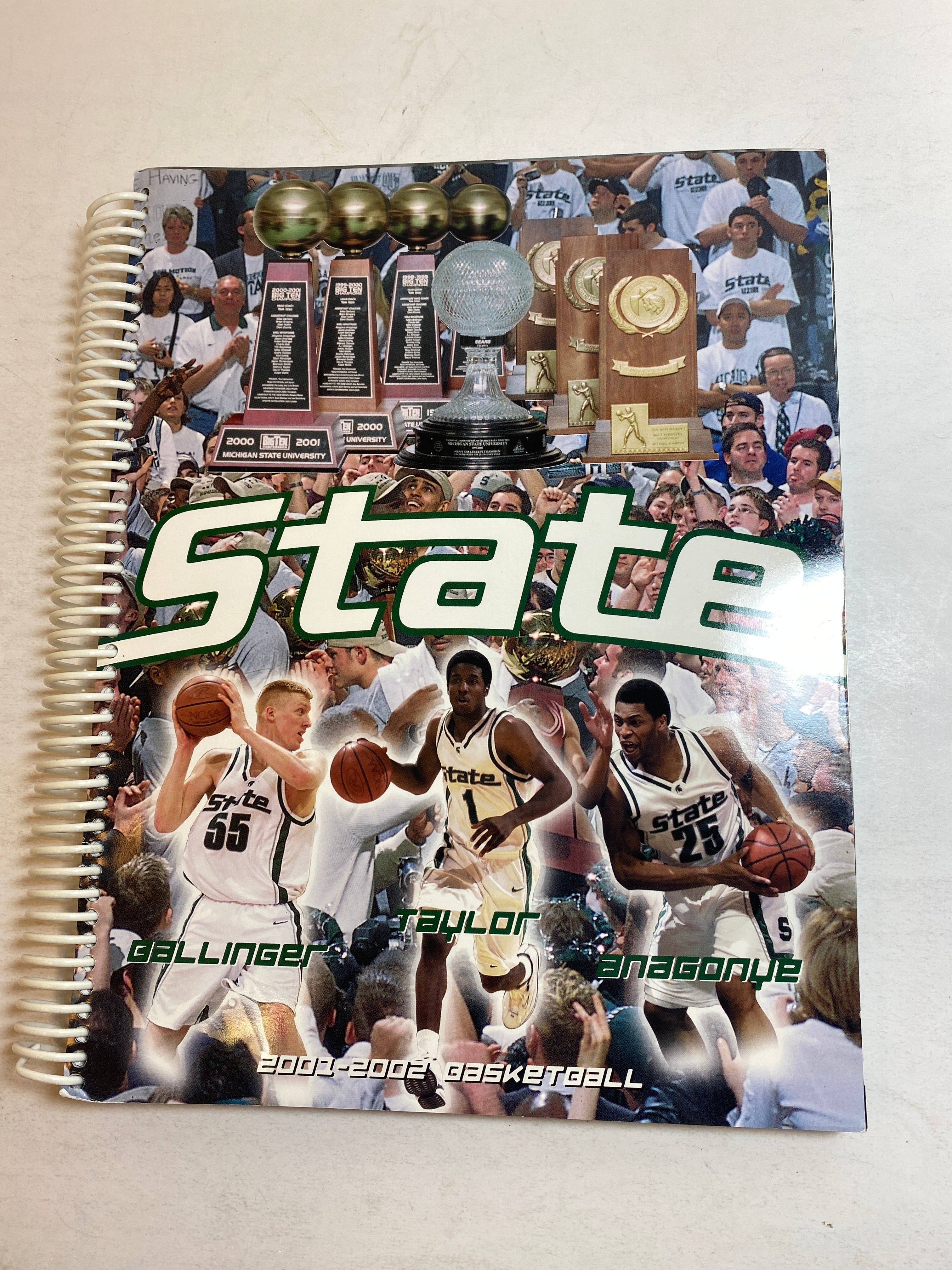 2001-2002 MSU Michigan State Basketball Media Guide