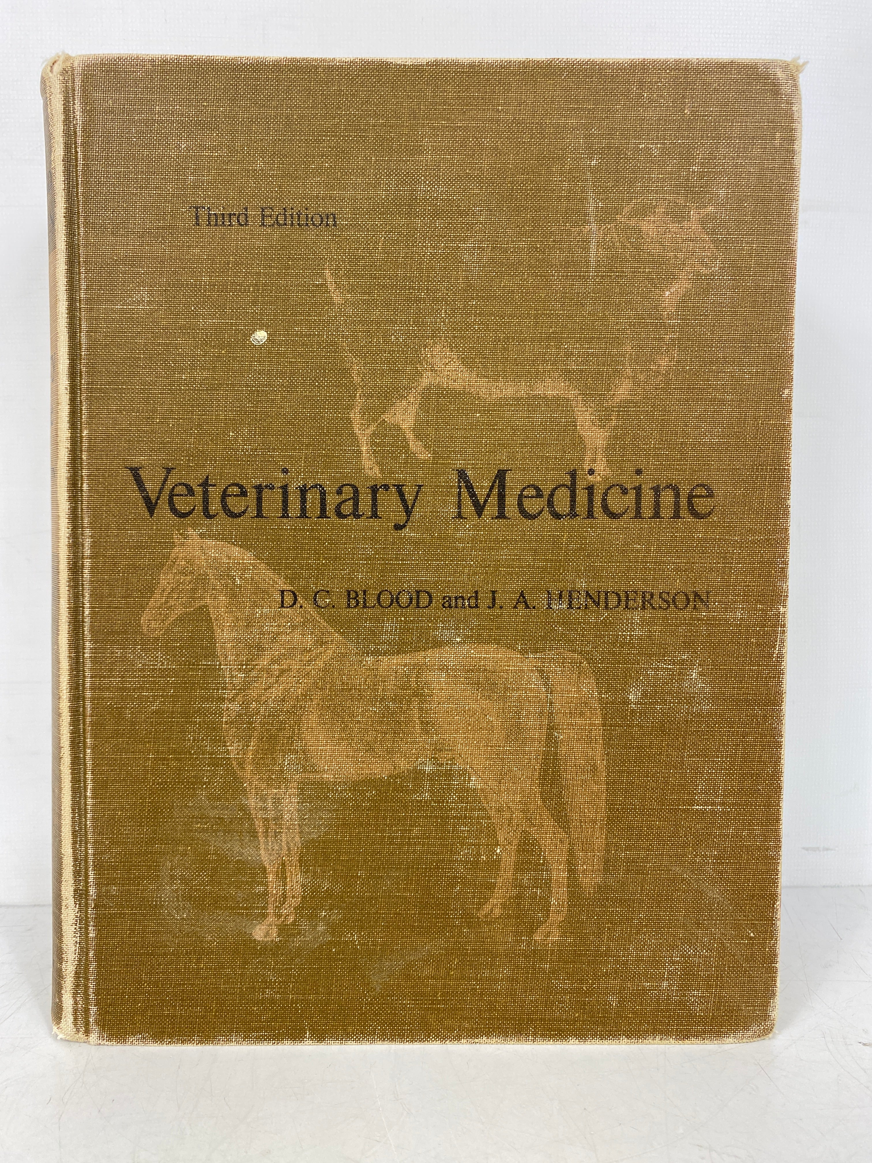 Veterinary Medicine by Blood/Henderson 1968 Third Edition HC