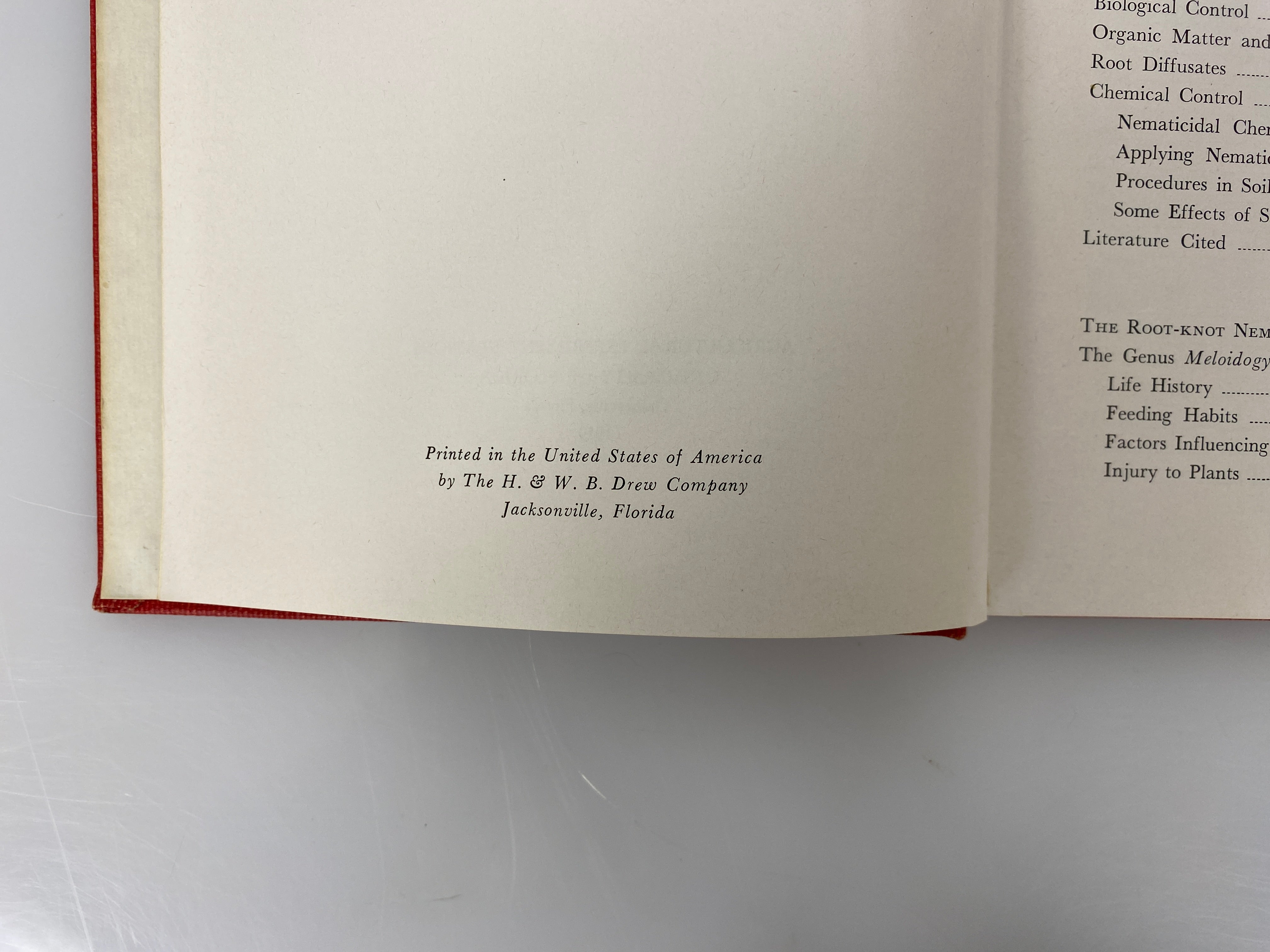 Lot of 3 Volumes: Nematodes/Nematology 1959-1961 Vintage HC