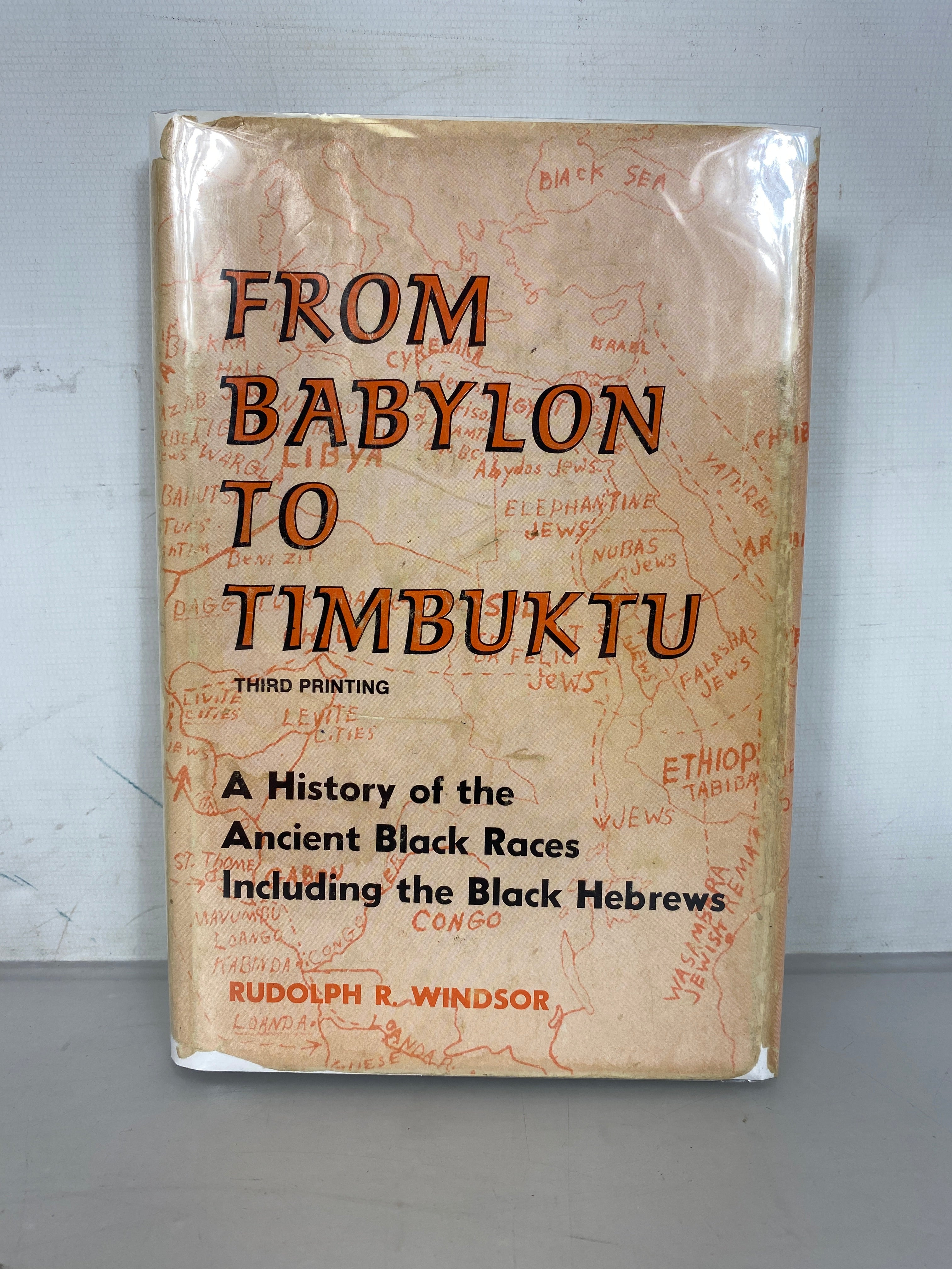 From Babylon to Timbuktu by Rudolph Windsor 1976 Third Printing HC DJ