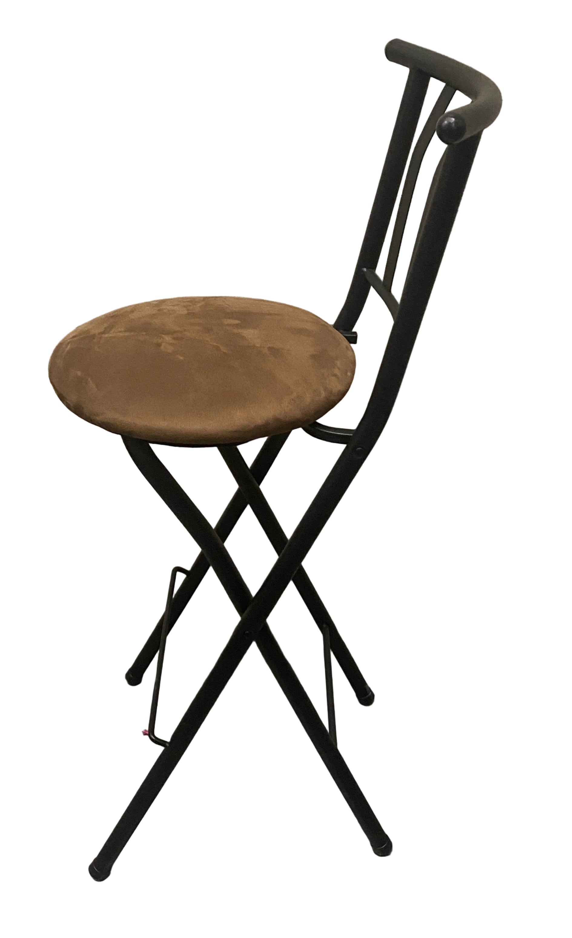 Aluminum Barstool with Leather Seating