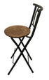 Aluminum Barstool with Leather Seating