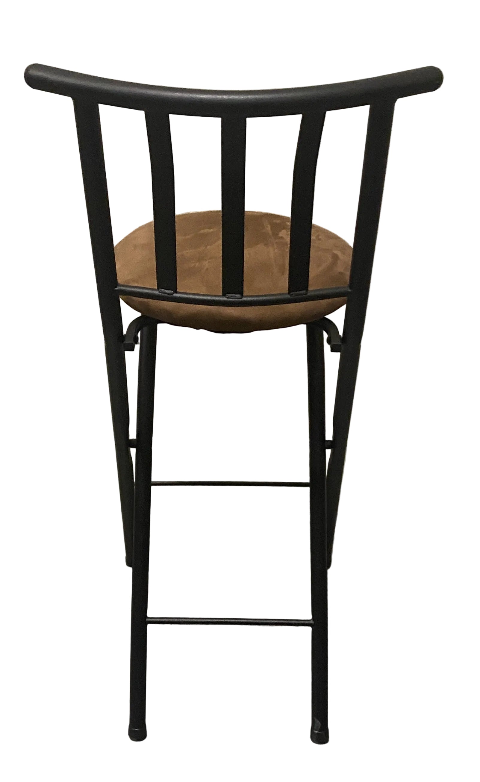 Aluminum Barstool with Leather Seating