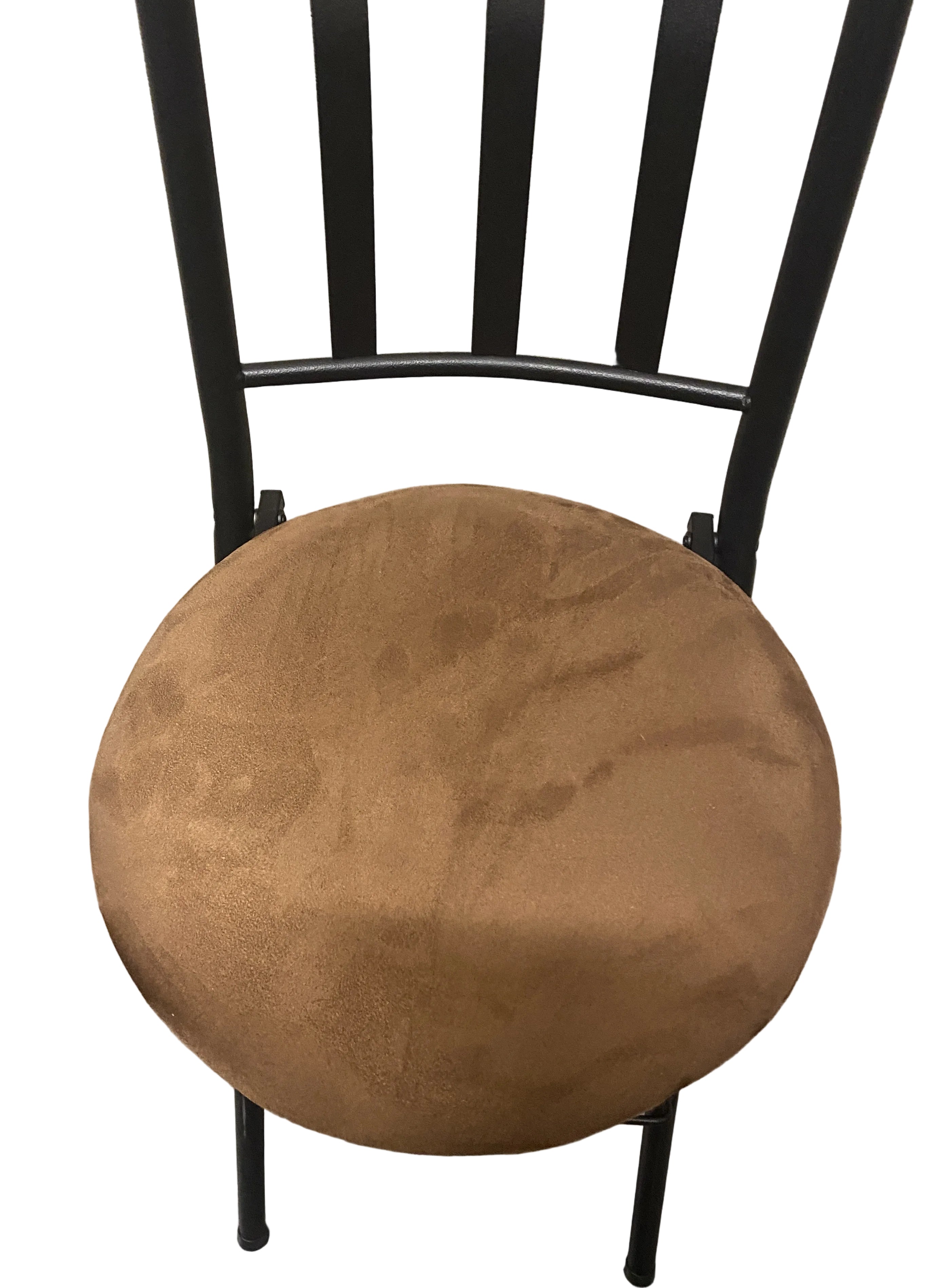 Aluminum Barstool with Leather Seating