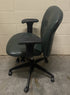 HON Dark Green Leather Office Chair