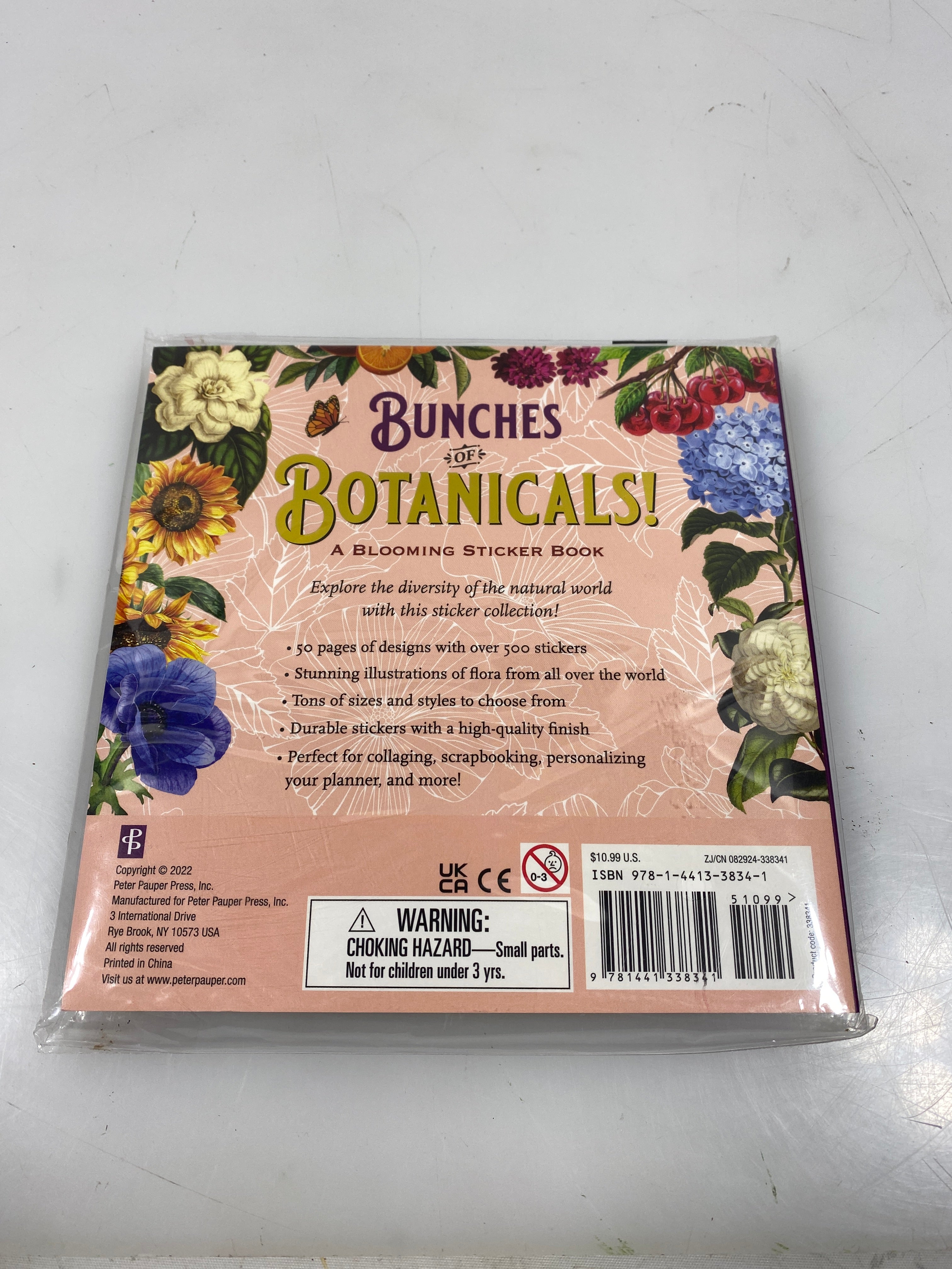Bunches of Botanicals Sticker Book