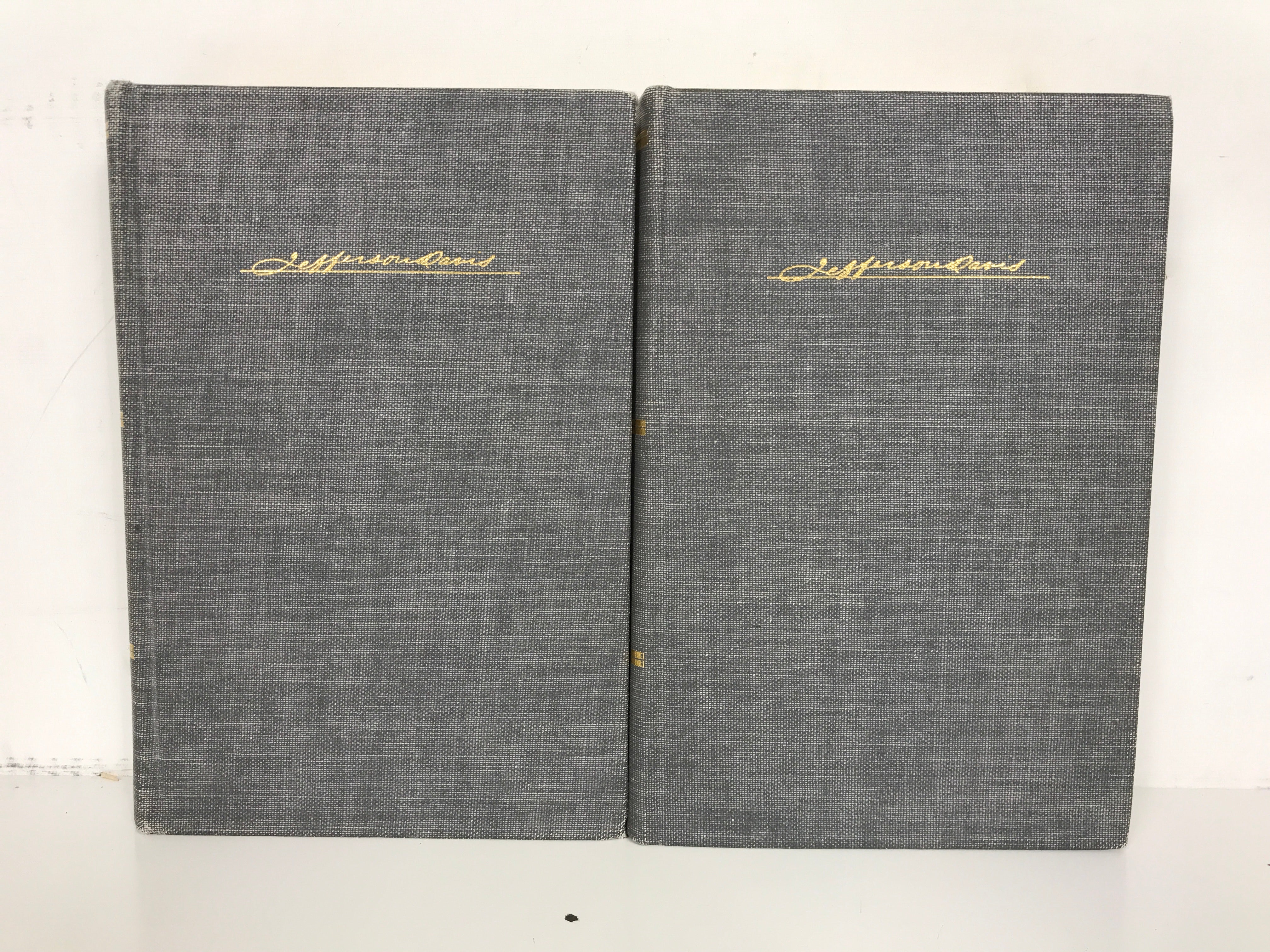 2 Vols: The Messages & Papers of Jefferson Davis by Nevins 1966 HC Ex-Library