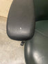HON Dark Green Leather Office Chair
