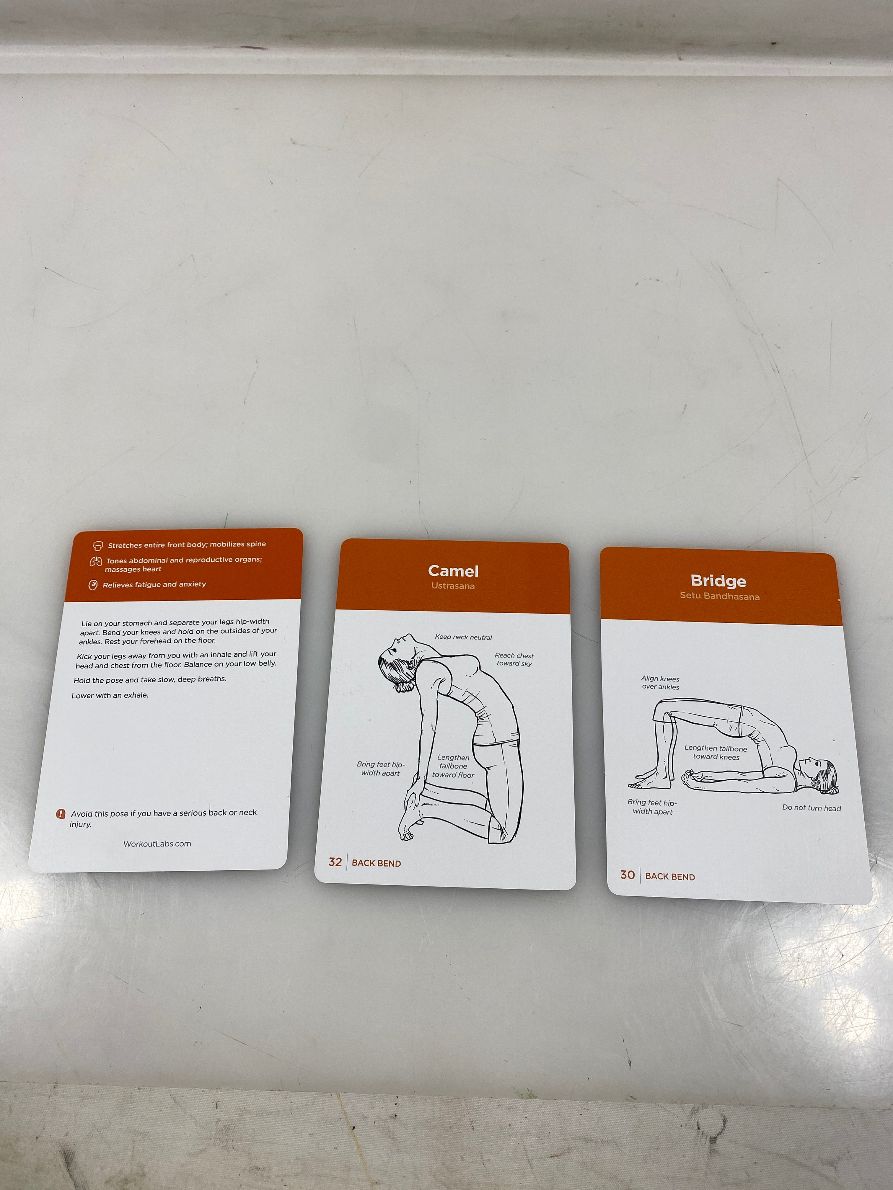 WorkoutLabs Women Yoga Cards