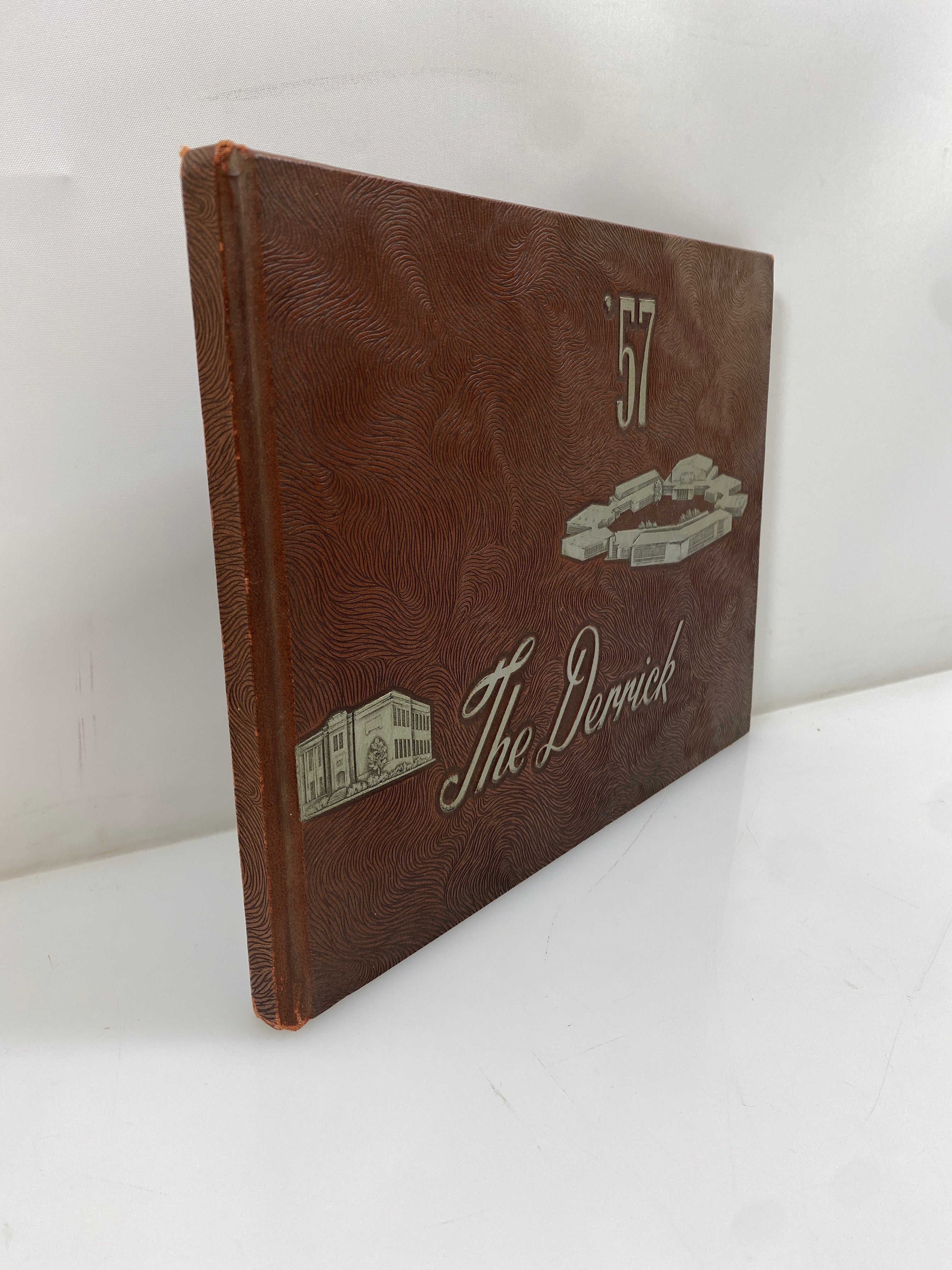1957 "The Derrick" Mt. Pleasant High School Yearbook Mt. Pleasant Michigan
