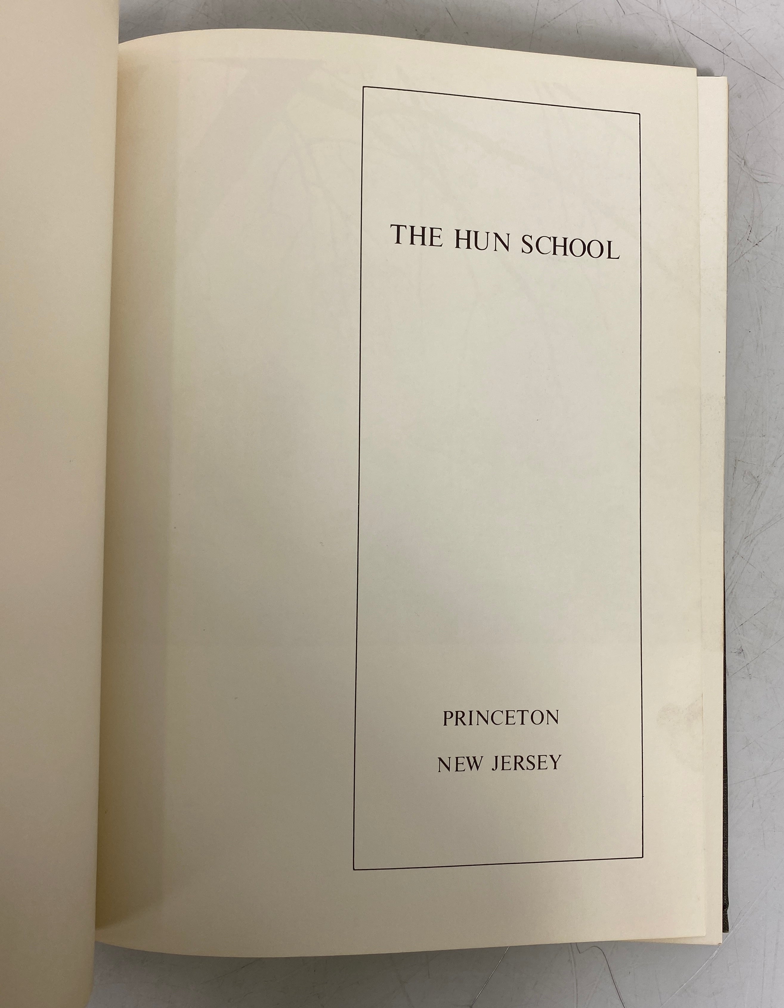 1965 Yearbook The Hun School Princeton New Jersey HC