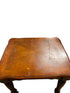 Sunburst Veneer Wooden Side Table