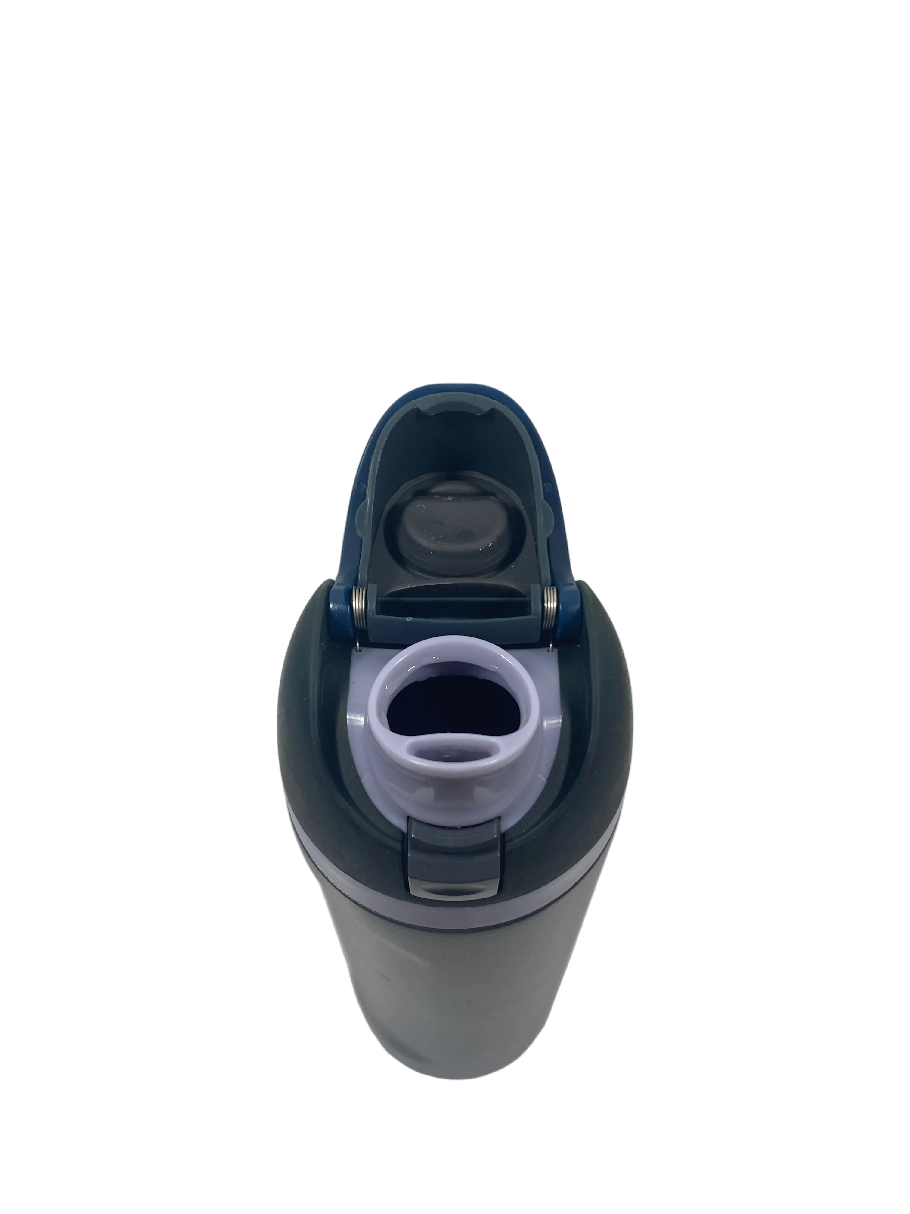 Owala Grey and Purple Insulated Water Bottle 24 oz