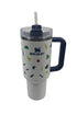 Stanley Multicolored Confetti Big Grip Travel Quencher Tumbler 40 oz